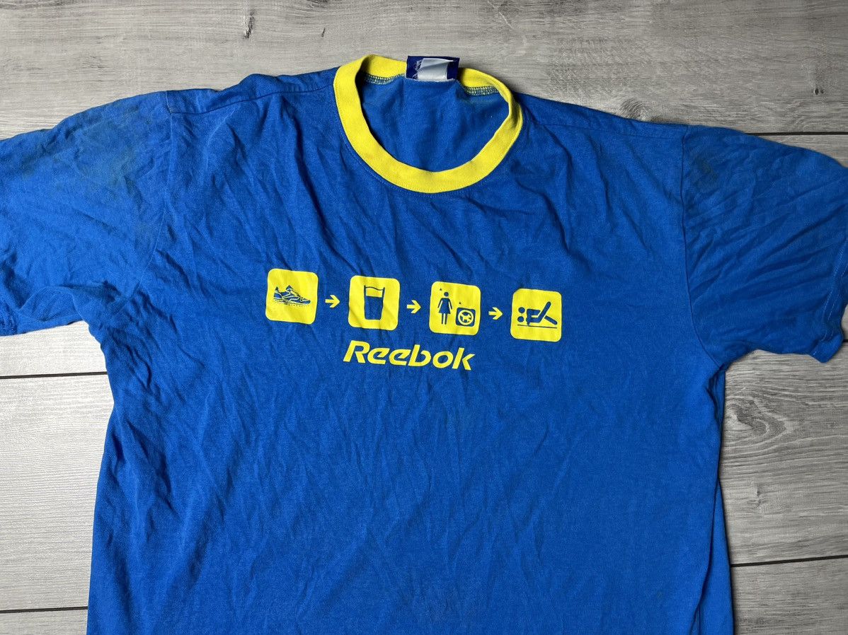 Reebok Reebok run beer sex Tshirt humor vintage size Large Size US L / EU 52-54 / 3 - 3 Thumbnail