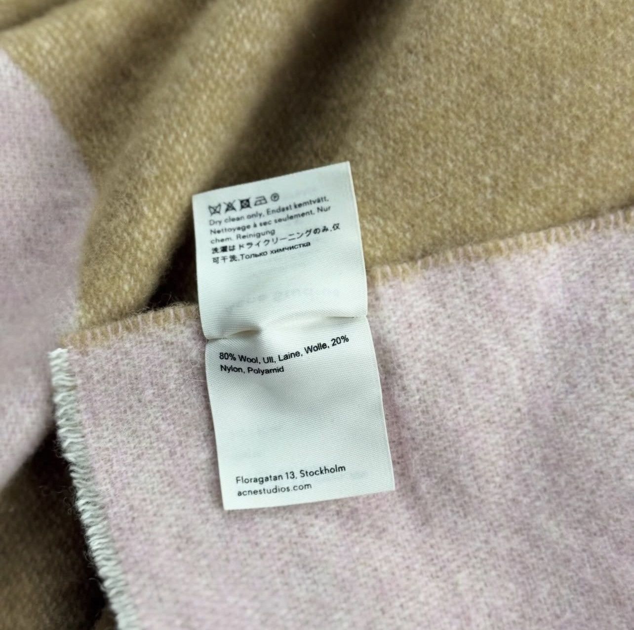 Acne Studios Acne Studios Wool Scarf Size ONE SIZE - 5 Thumbnail