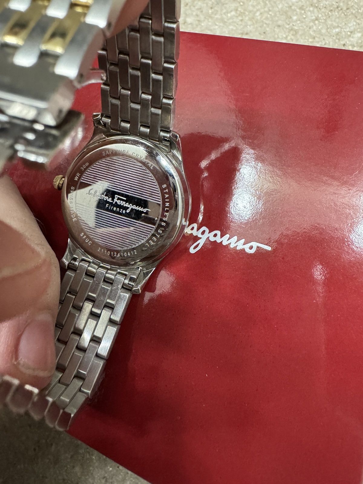 Salvatore Ferragamo Salvatore Ferragamo Slim Formal Watch Size ONE SIZE - 9 Thumbnail