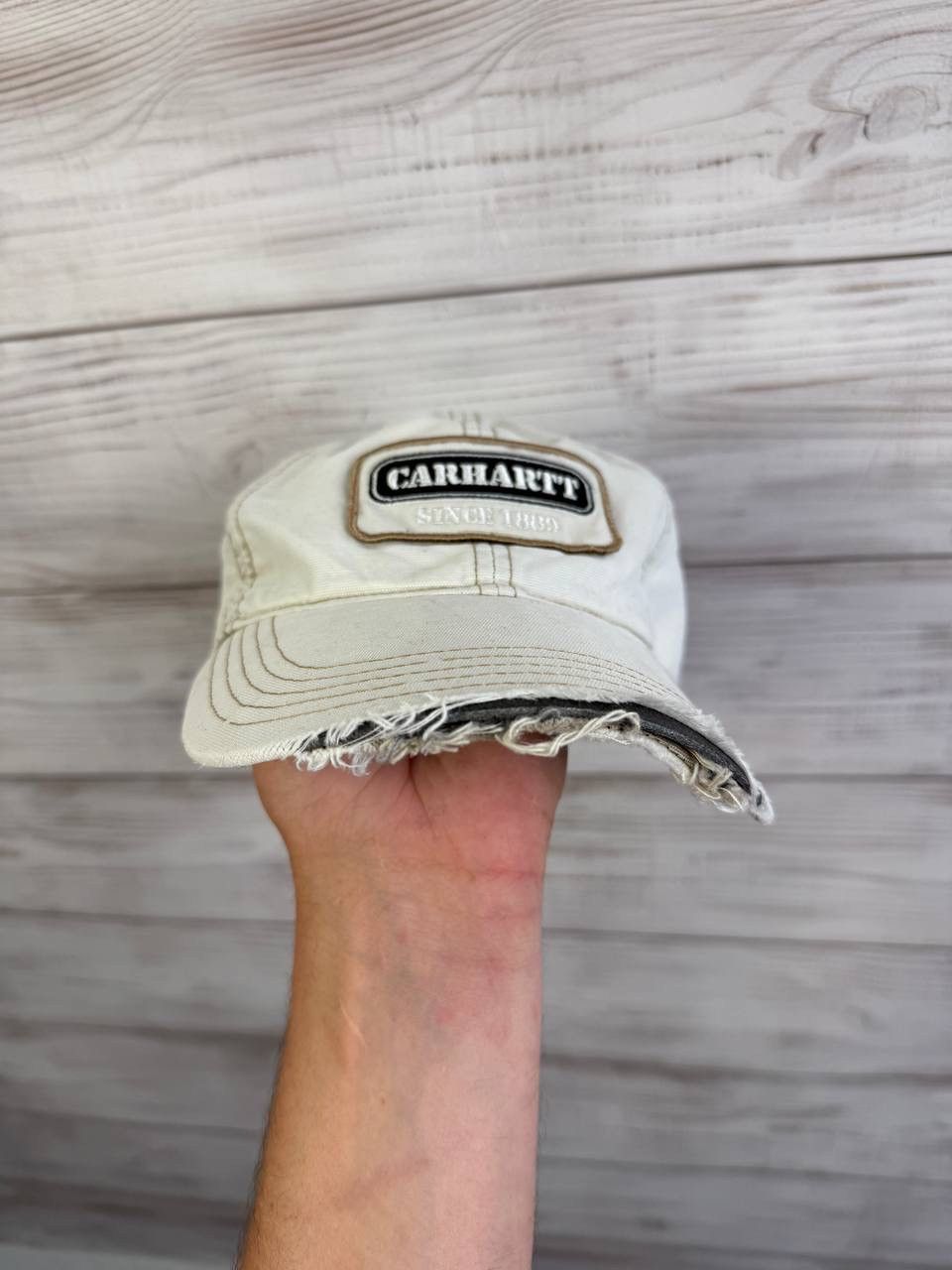 Carhartt Vintage Sun Faded Carhartt Cap Hat Size ONE SIZE - 3 Thumbnail