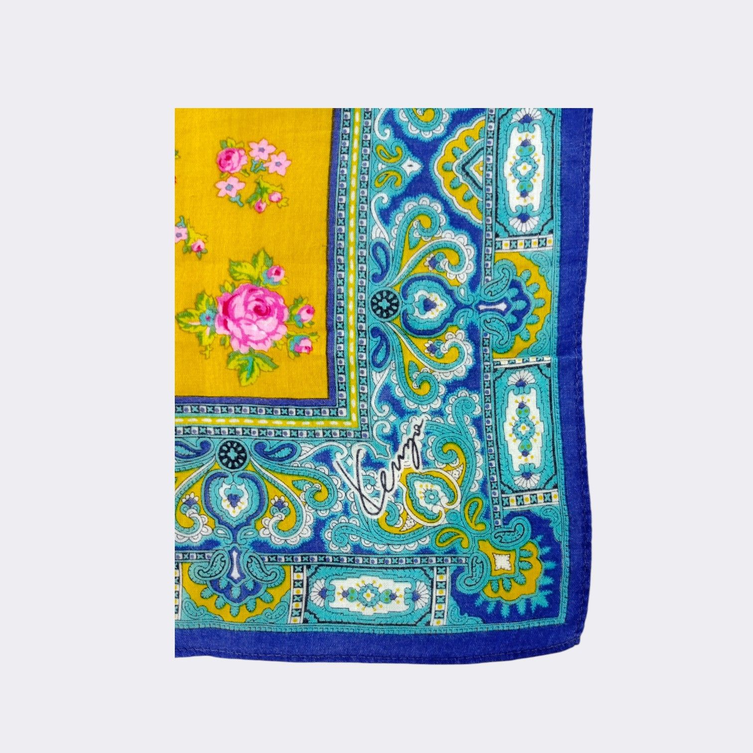 Kenzo Vintage Kenzo Handkerchief Neckerchief Bandana H530I Size ONE SIZE - 3 Thumbnail