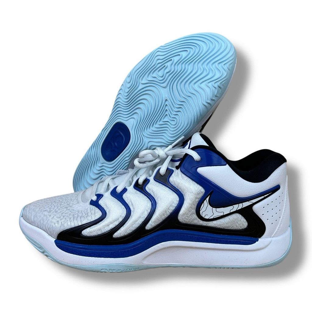 Nike Nike KD 17 Penny White Blue Black Men’s Sz 13 Basketball Size US 13 / EU 46 - 1 Thumbnail