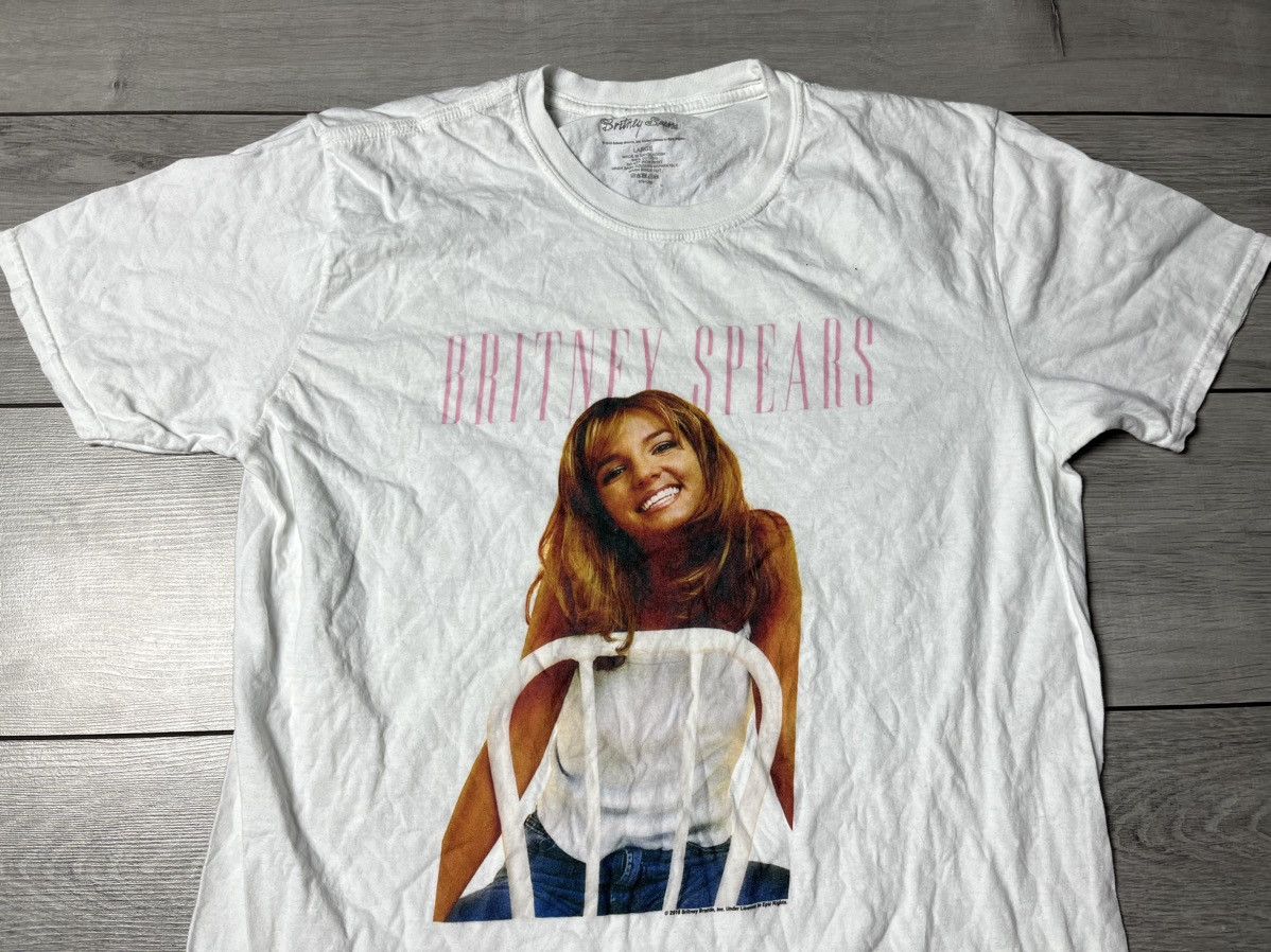 Band Tees Britney Spirce Tshirt rap band tee size Large Size US L / EU 52-54 / 3 - 3 Thumbnail