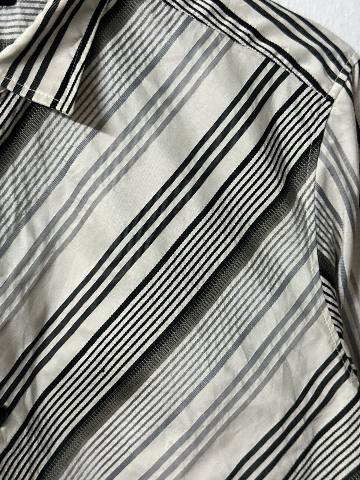 Tornado Mart 2000 - Tornado Mart Diagonal Lines L/S Shirt Size US L / EU 52-54 / 3 - 6 Thumbnail