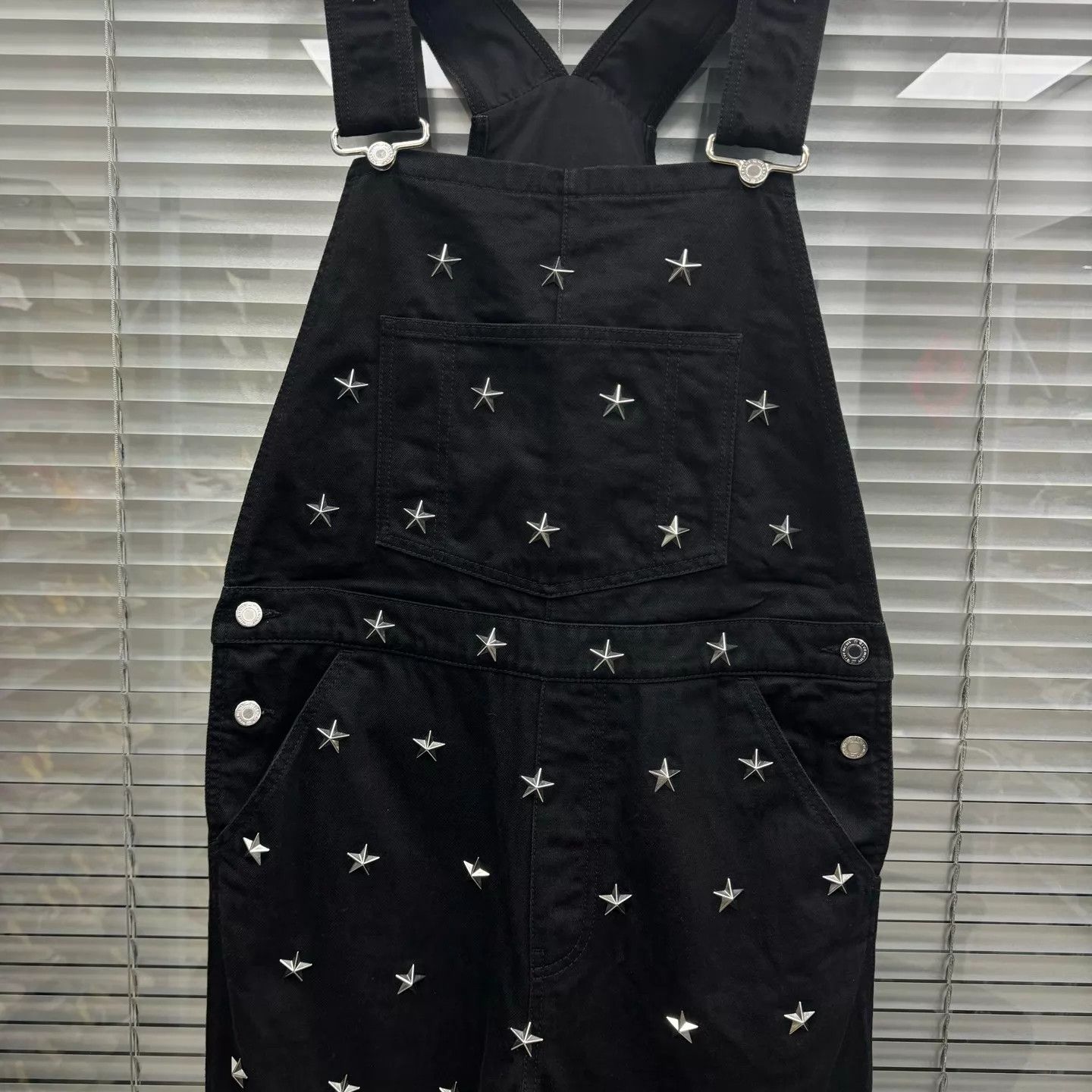 Givenchy Givenchy Metal Star Overalls 38 Like New Size 26" / US 2 / IT 38 - 2 Thumbnail