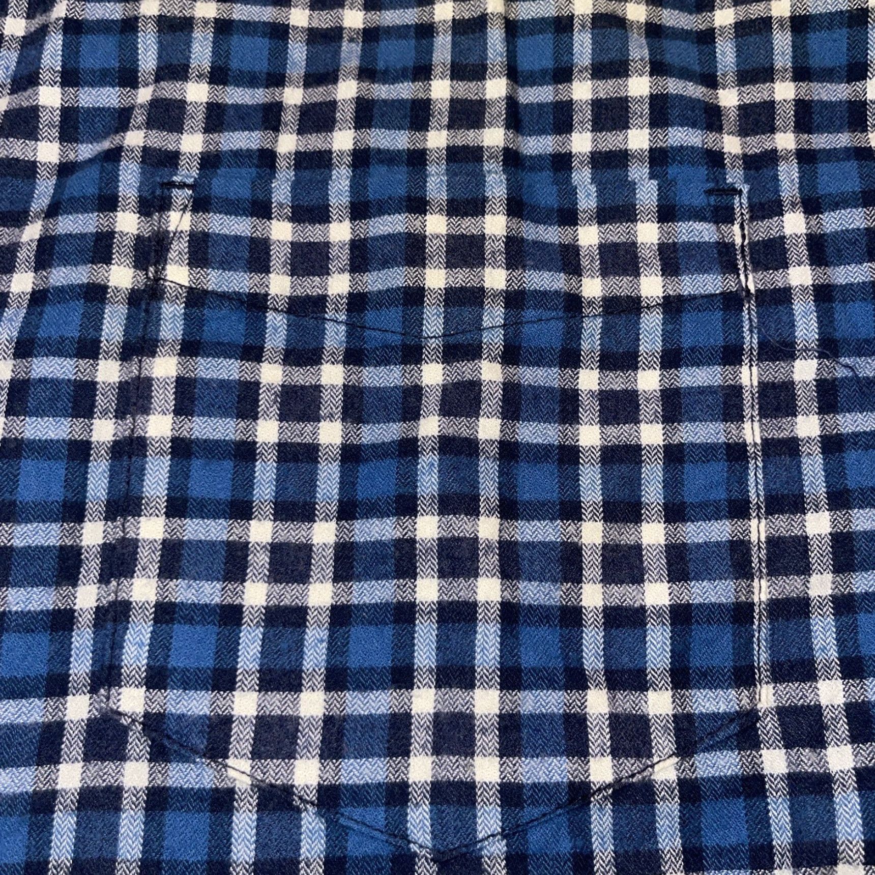 Prana PrAna Los Feliz Flannel Shirt Admiral Blue White Plaid Men’s XXL Slim Fit NWT Size US XXL / EU 58 / 5 - 5 Thumbnail