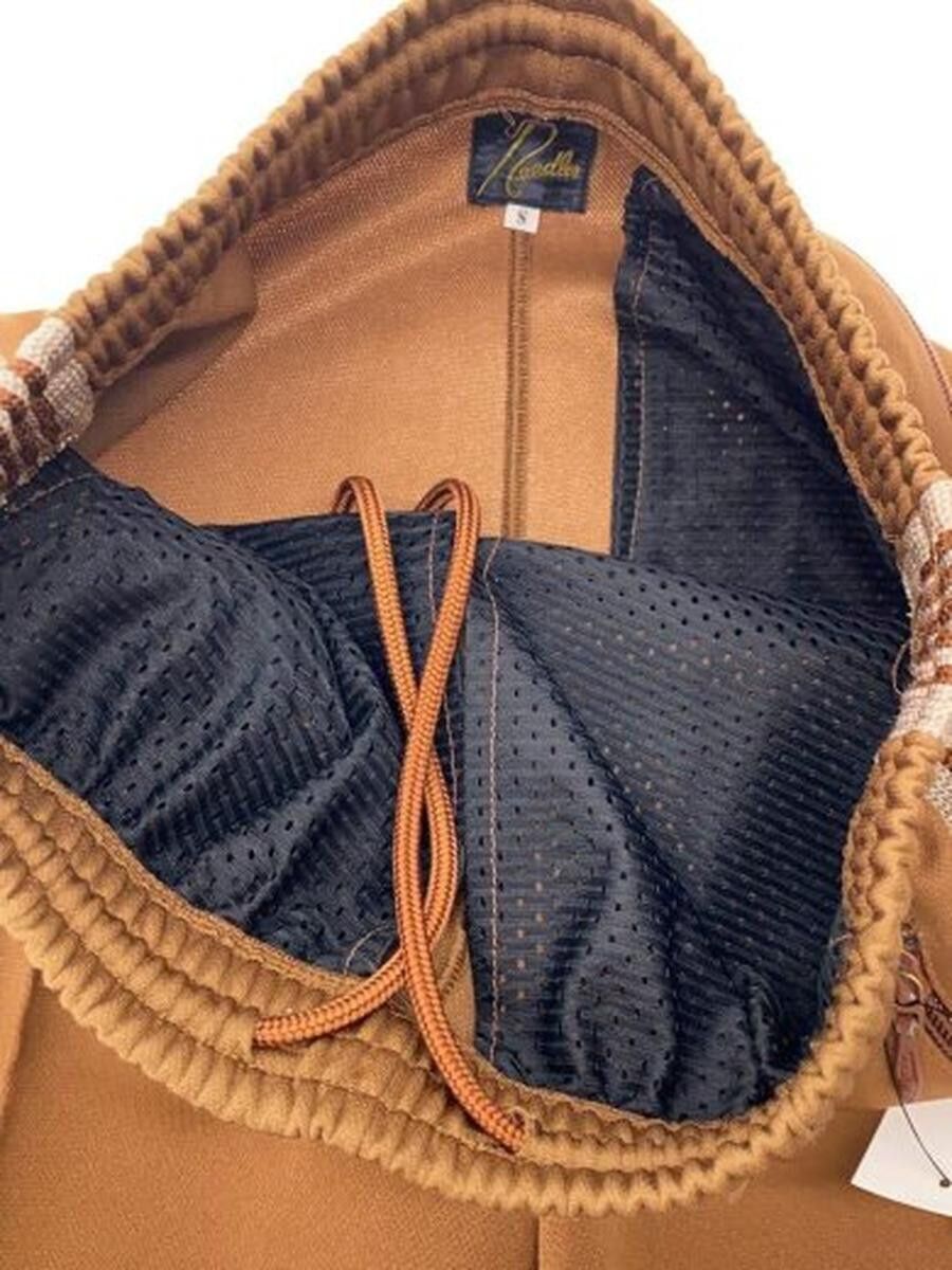 Needles Polyester Pants Brown Menswear