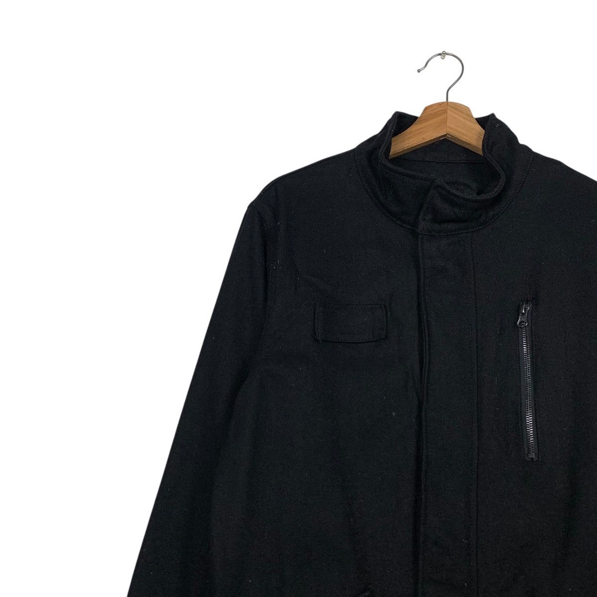 Japanese Brand NYLAUS Wool Work Casual Jacket #2259-C100 Size US L / EU 52-54 / 3 - 6 Thumbnail