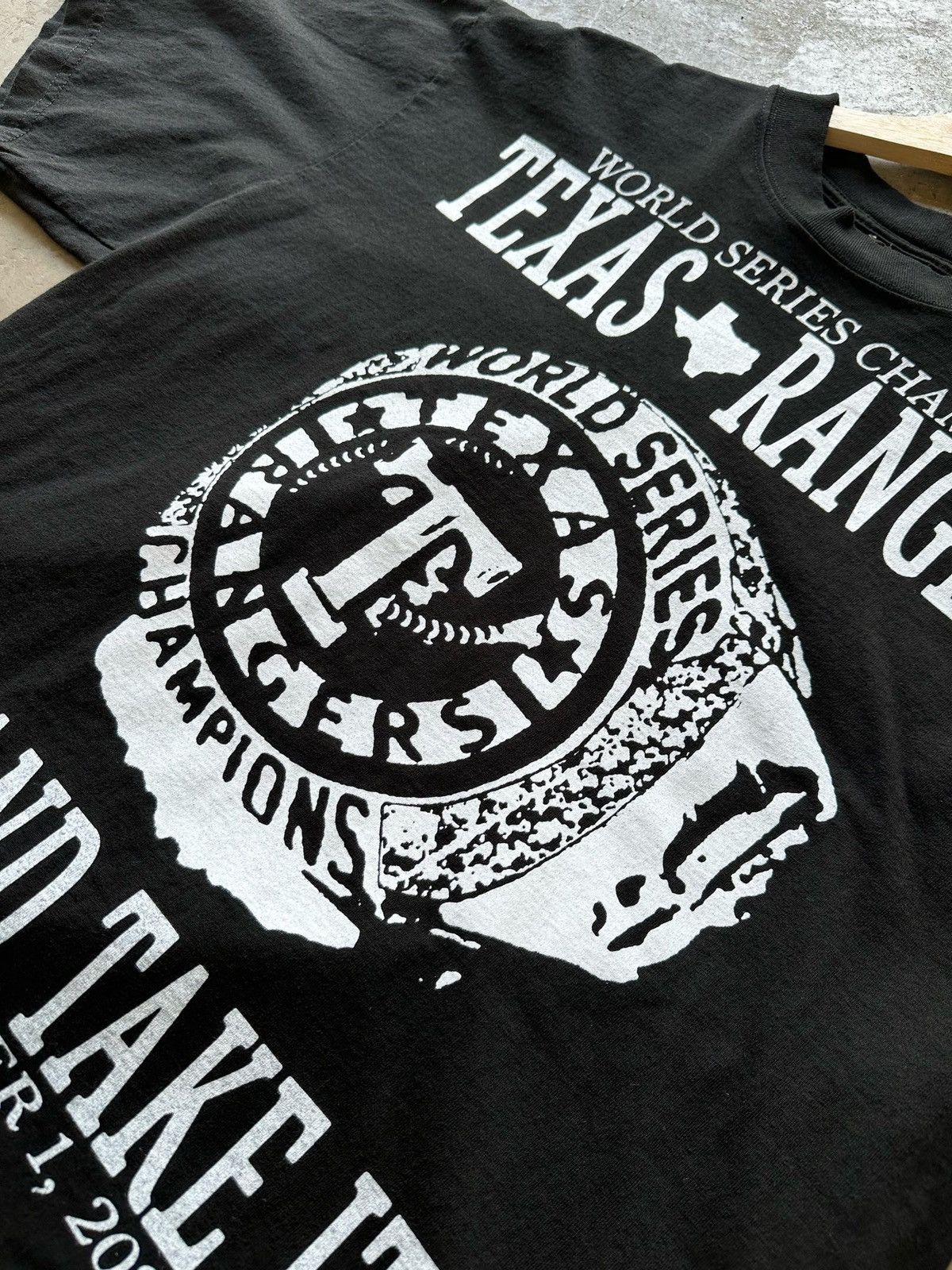 MLB Heavyweight Texas Rangers World Series Champions Size US M / EU 48-50 / 2 - 3 Thumbnail