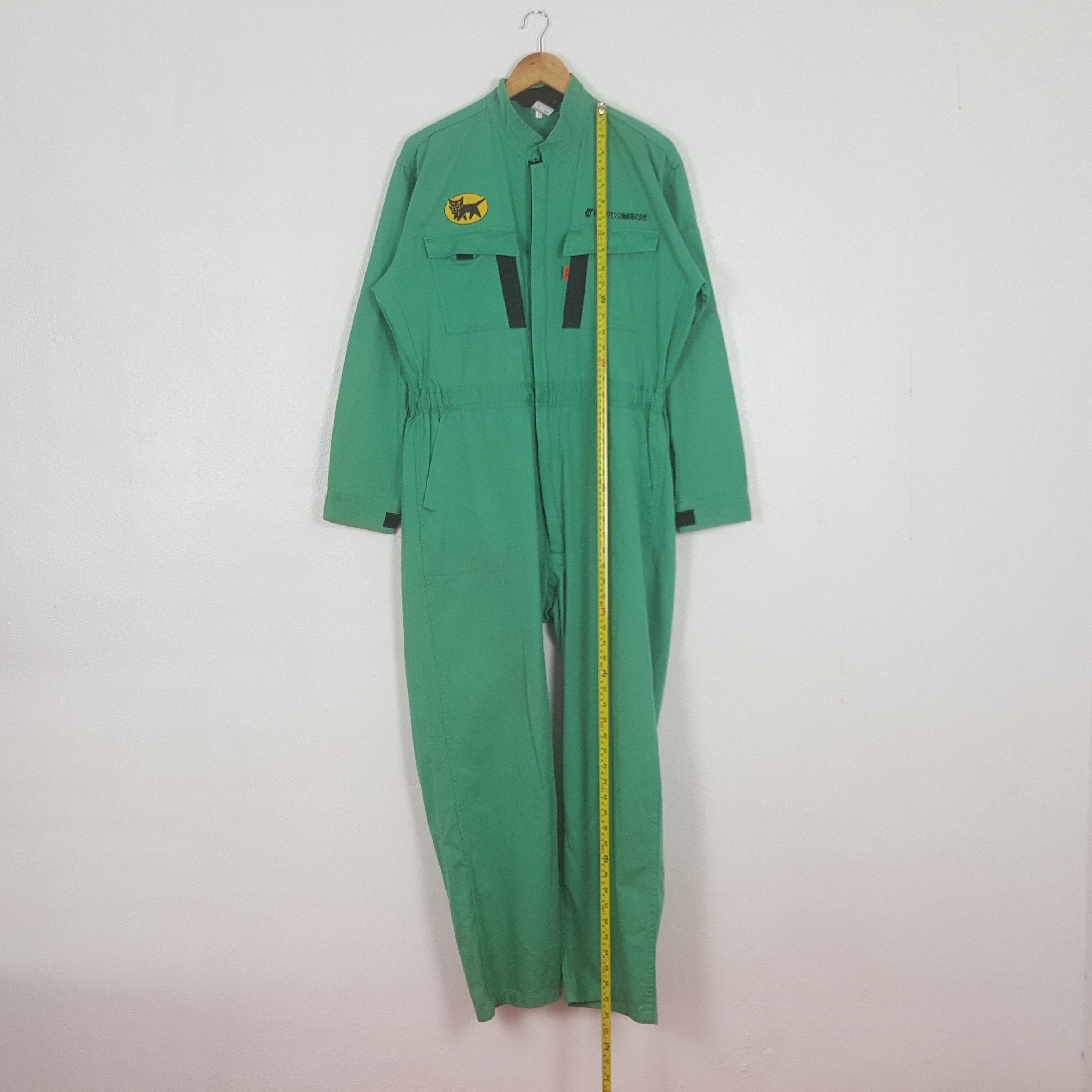 Japanese Brand Vintage Yamato Transports Japanese Coverall Jacket C320N21 Size US M / EU 48-50 / 2 - 3 Thumbnail