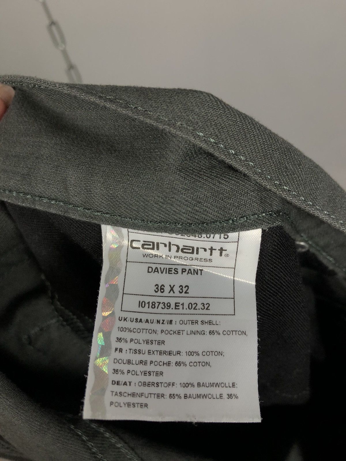 Carhartt Carhartt pants size 36/32 Size US 36 / EU 52 - 4 Thumbnail