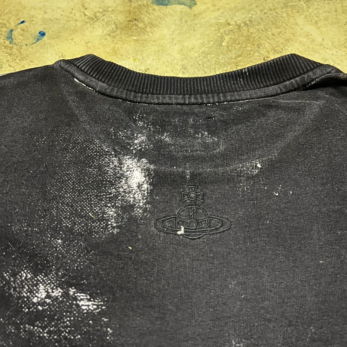 Vivienne Westwood Vivienne Westwood Anglomania Distress Punk Style Sweatshirt Size US L / EU 52-54 / 3 - 14 Thumbnail