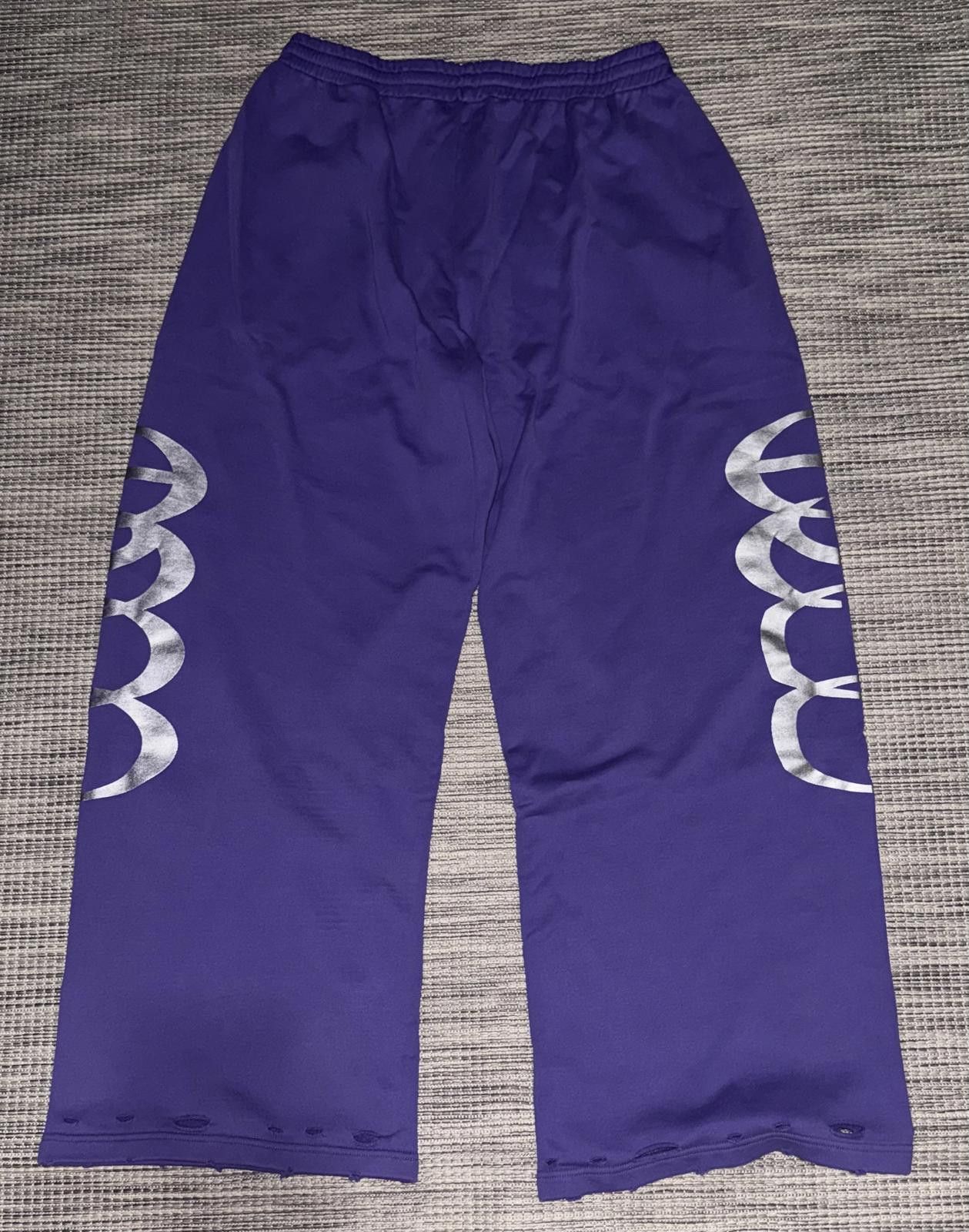 HMDD HMDD Purple Galaxy Radar Sweats Size US 36 / EU 52 - 2 Thumbnail