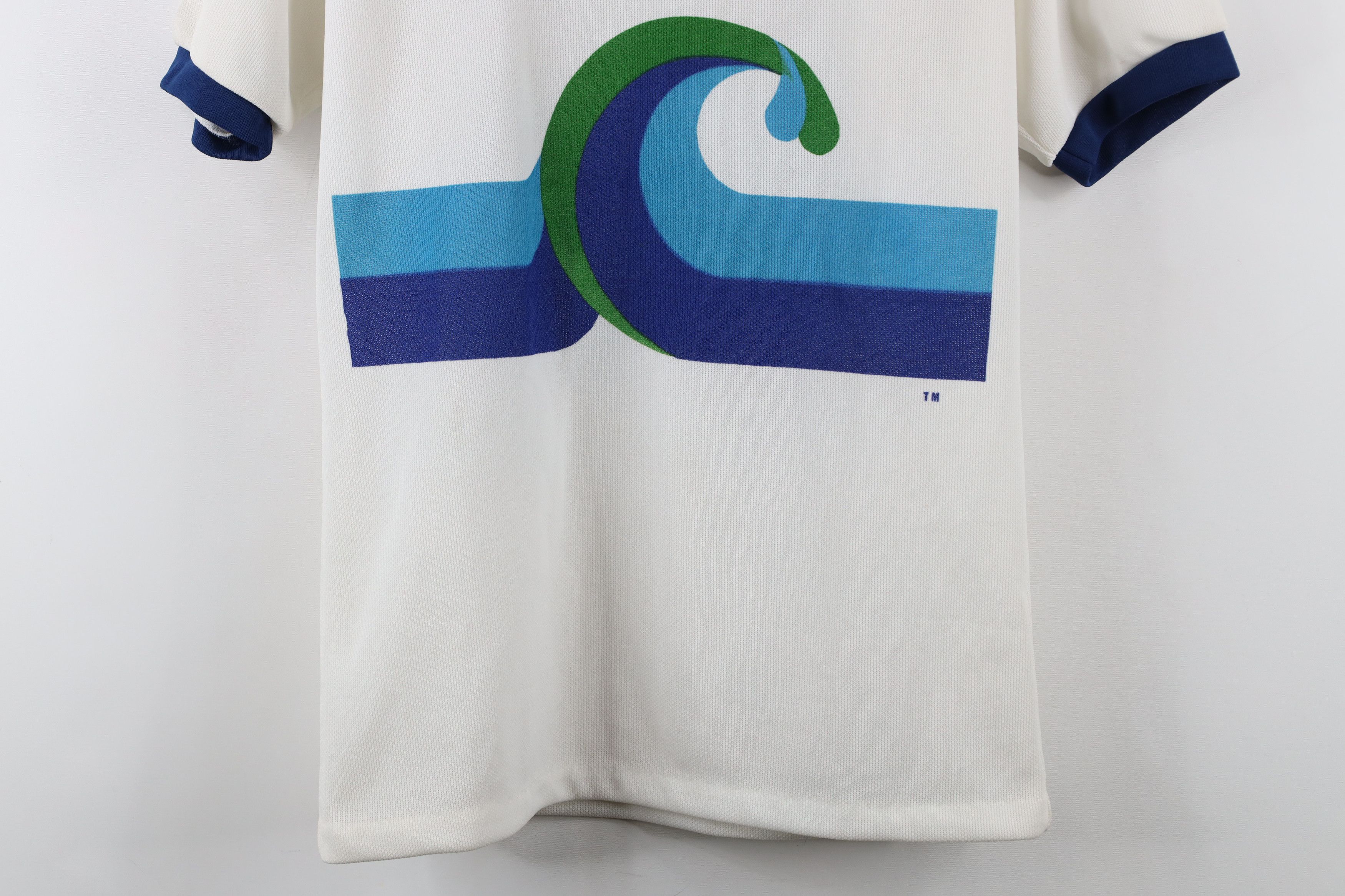 Vintage Deadstock Vintage 70s California Soccer Jersey White USA Size US S / EU 44-46 / 1 - 3 Thumbnail