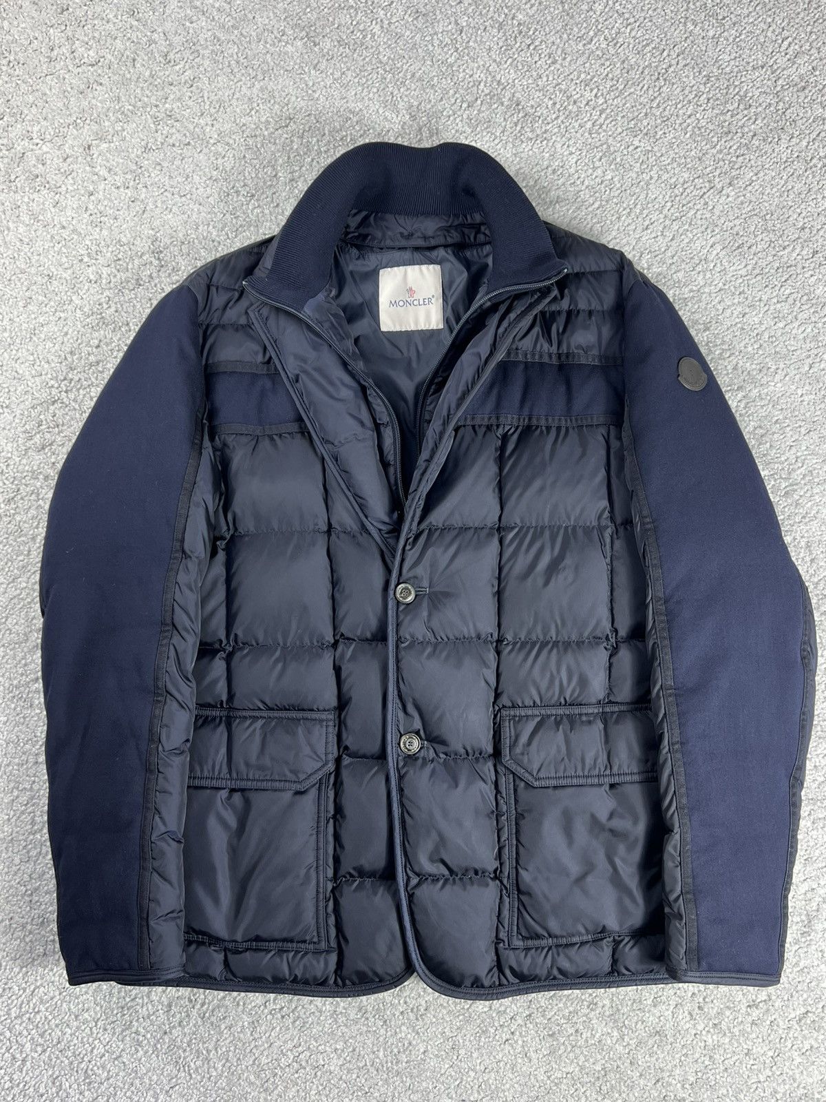 Moncler Moncler Ardenne Quilted Down Puffer Coat Size 5 Size US XL / EU 56 / 4 - 2 Thumbnail
