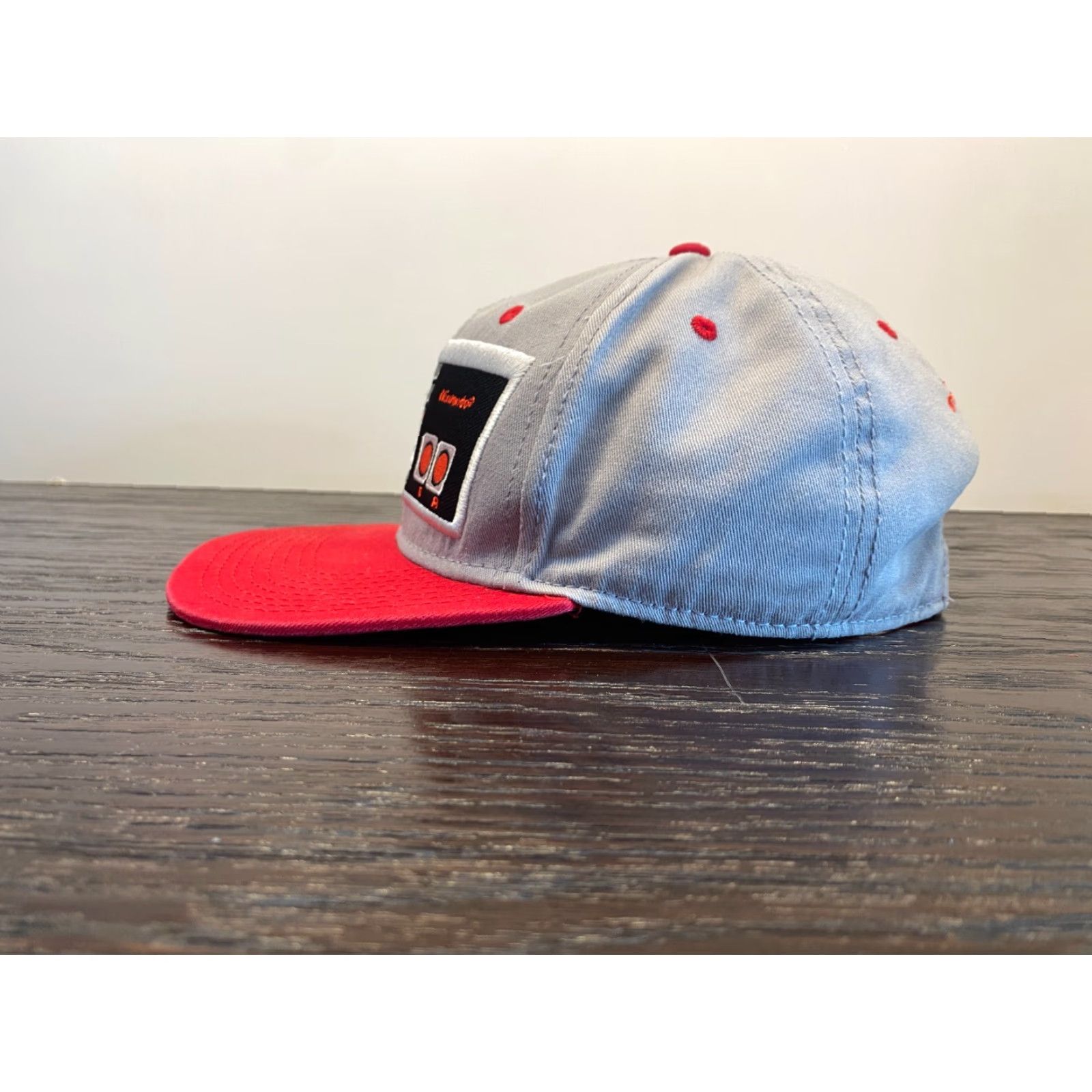 Nintendo VINTAGE Nintendo Baseball Cap Hat Mens One Size Gray Cotton Retro 90s Controller Embroidered OSFM Size ONE SIZE - 4 Thumbnail