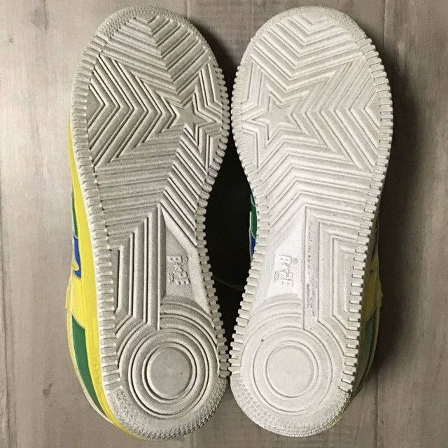 Bape × Kaws × Nigo KAWS CHOMPERS BAPE STA Patent Leather Sneakers APE NIGO Size US 9.5 / EU 42-43 - 6 Thumbnail