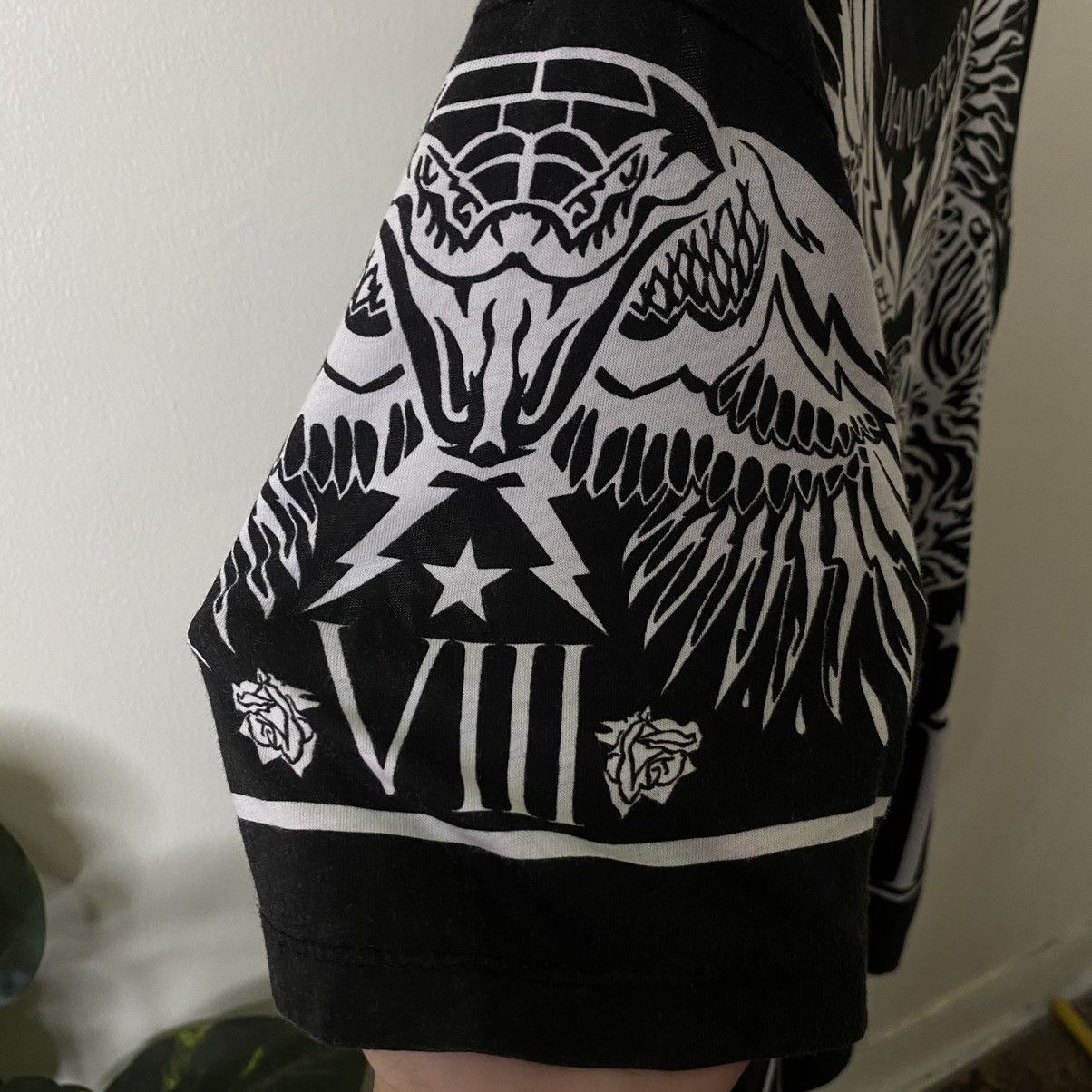 Zara Zara Man Affliction Design AllOverPrint T Shirt Size US M / EU 48-50 / 2 - 3 Thumbnail