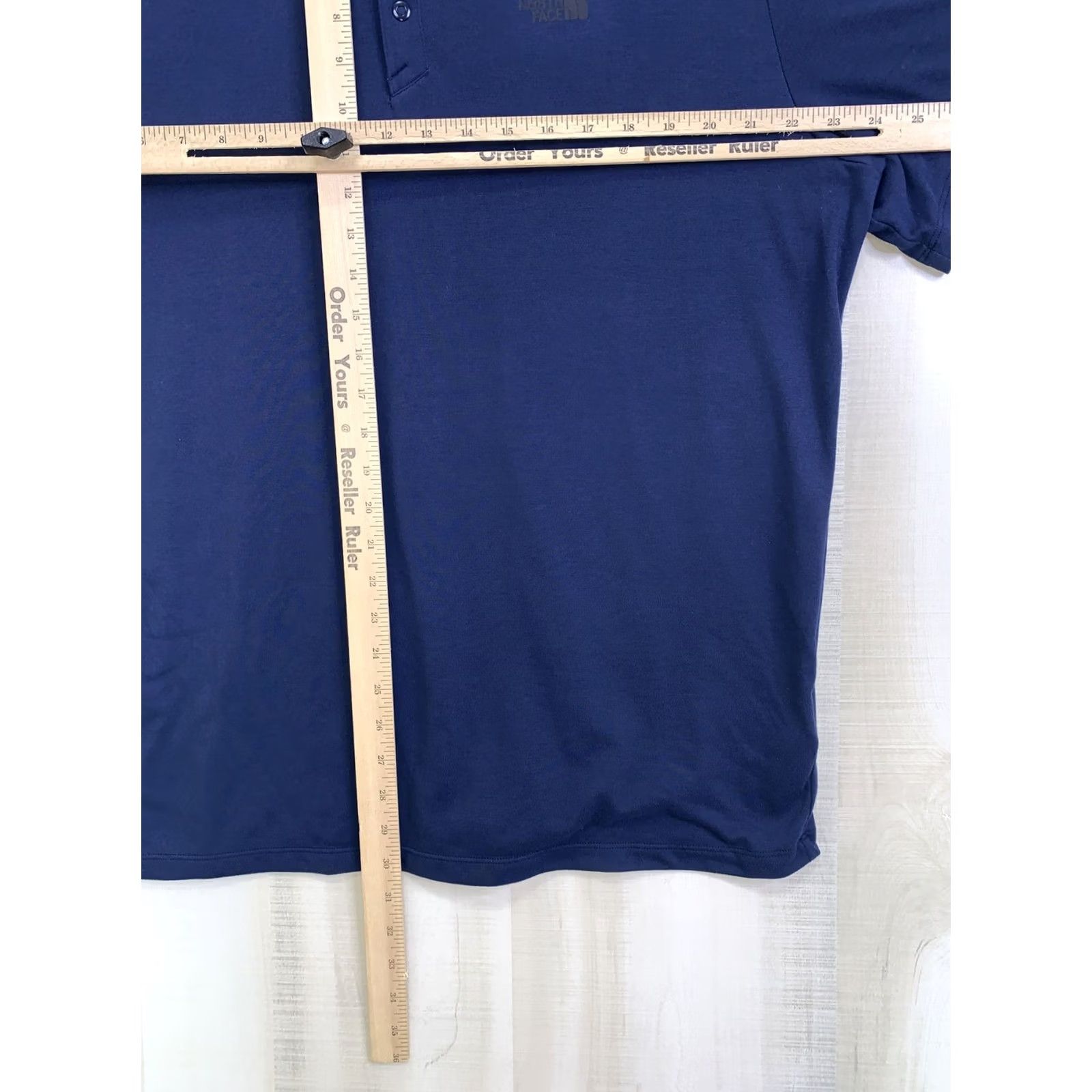 The North Face The North Face Polo Shirt Navy Blue Mens XL Flash Dry Button Collared Short Sleeve Logo Image: 11395 Size US XL / EU 56 / 4 - 6 Thumbnail