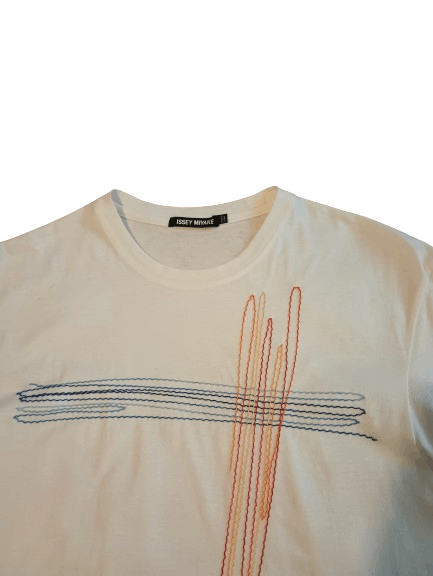 Other Issey Miyake scribble embroidery stitch t shirt Size US M / EU 48-50 / 2 - 3 Thumbnail