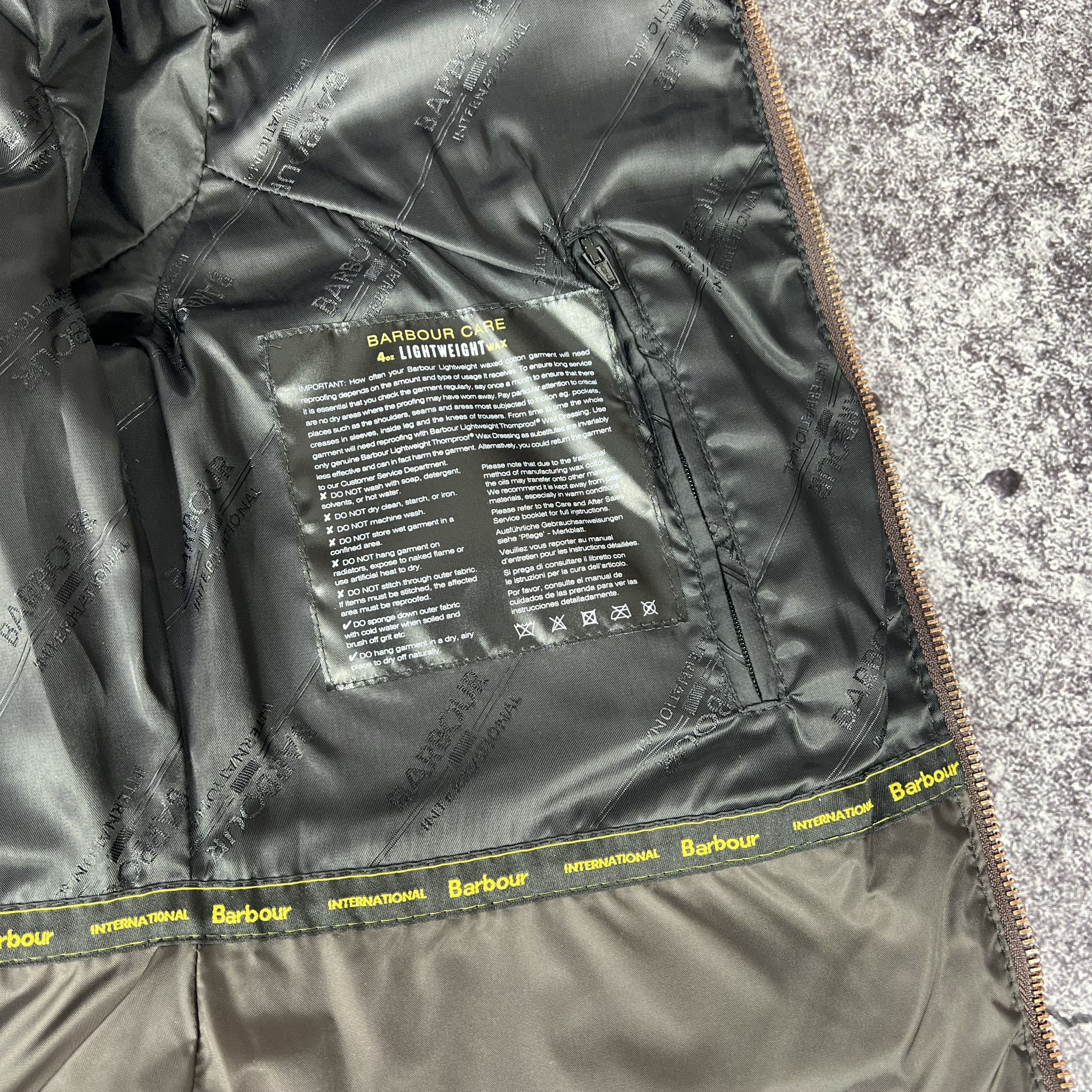 Barbour Barbour International Backmarker Waxed Jacket Size 8 Size S / US 4 / IT 40 - 11 Thumbnail