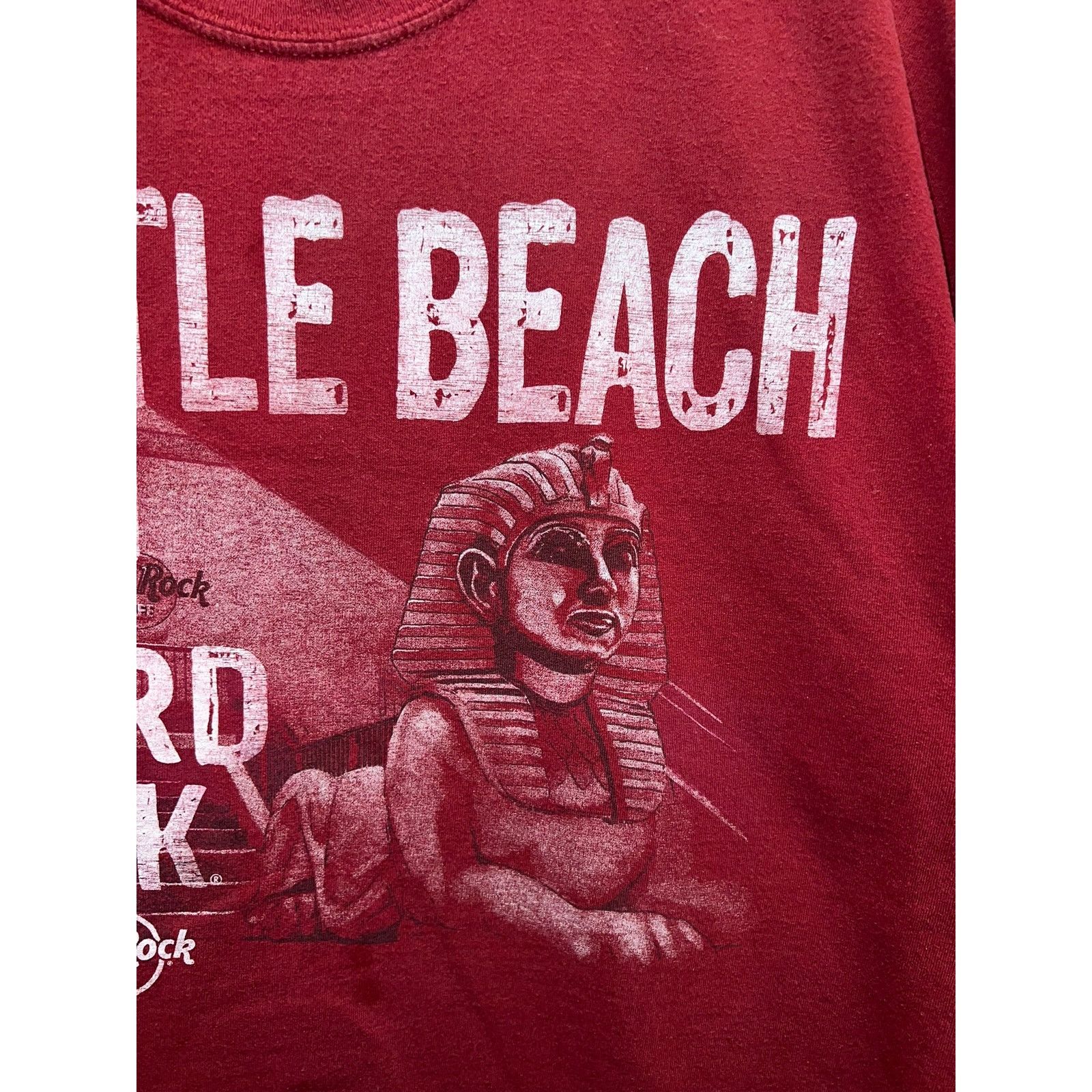 Hard Rock Cafe Hard Rock Cafe Myrtle Beach Shirt Graphic Red Tee 2XL XXL Size US XL / EU 56 / 4 - 2 Thumbnail