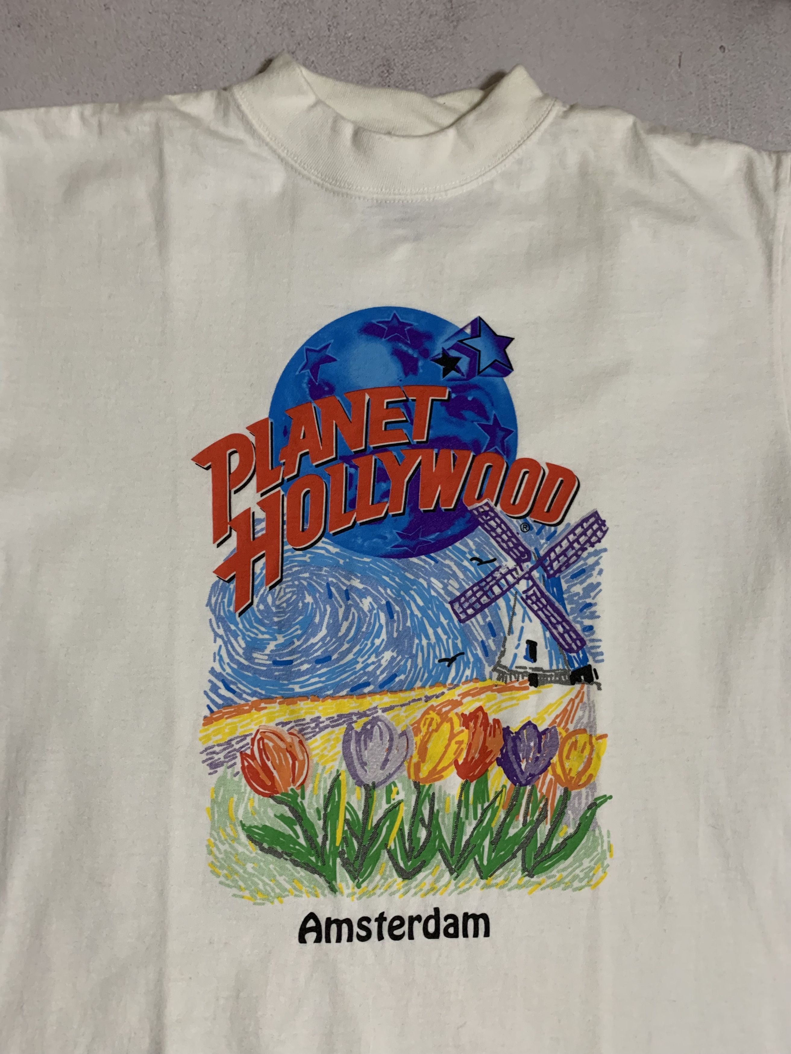Japanese Brand × Vintage Vintage Planet Hollywood T Shirt Tee Amsterdam Baggy 90s Y2K Size US S / EU 44-46 / 1 - 2 Thumbnail