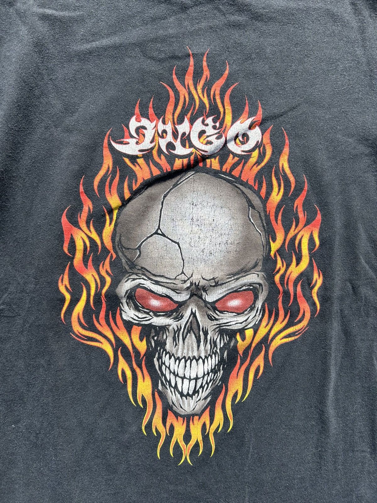 JNCO Jnco Flaming Skull Tee RARE Size US M / EU 48-50 / 2 - 3 Thumbnail