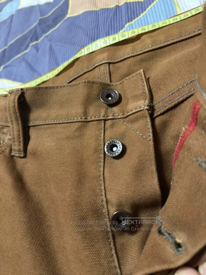 Iron Heart Iron Heart Bare-eared heavy canvas pants Size US 36 / EU 52 - 8 Thumbnail