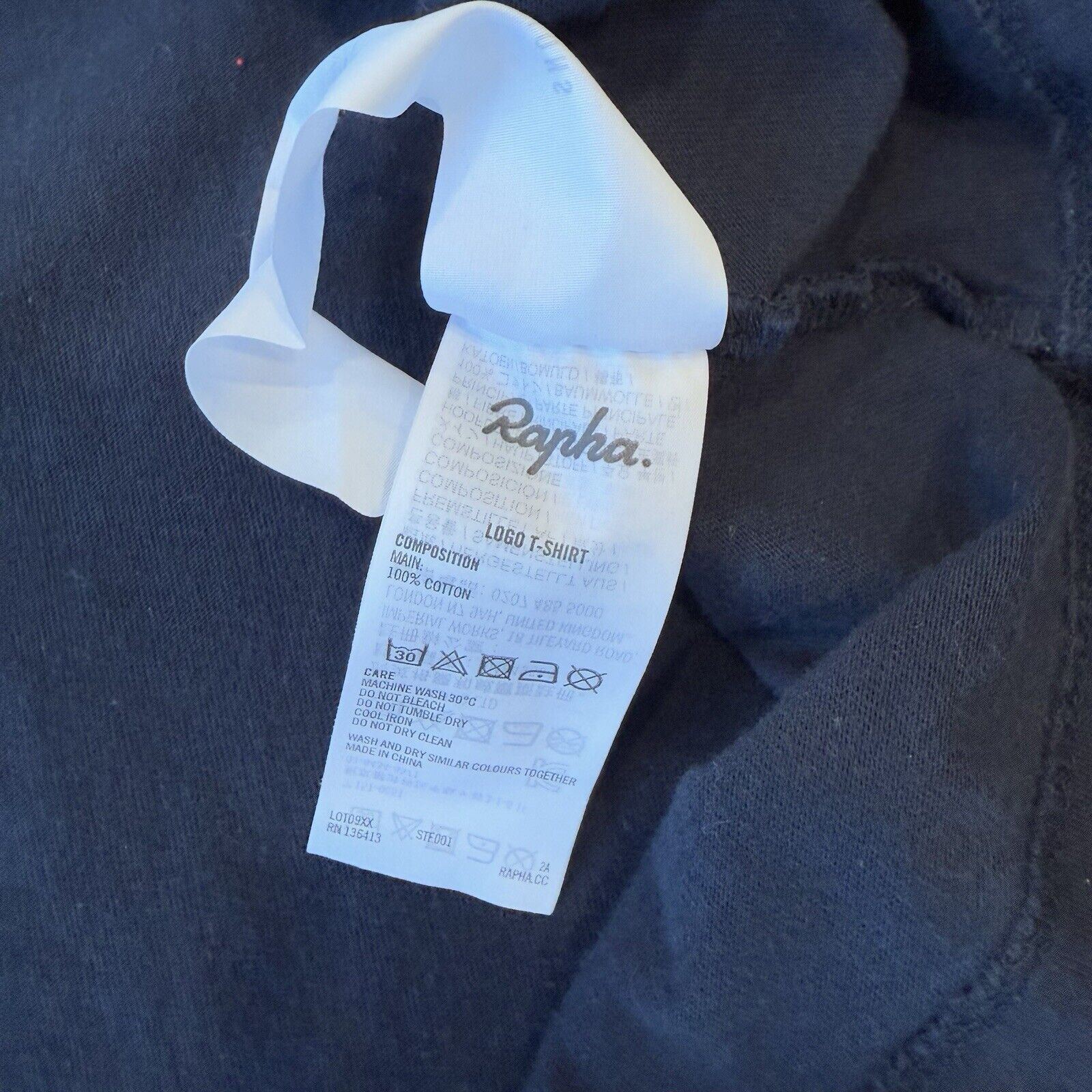 Rapha Rapha Logo Shirt XL Navy Pink Casual Sportswear Bicycle Size US XL / EU 56 / 4 - 5 Thumbnail