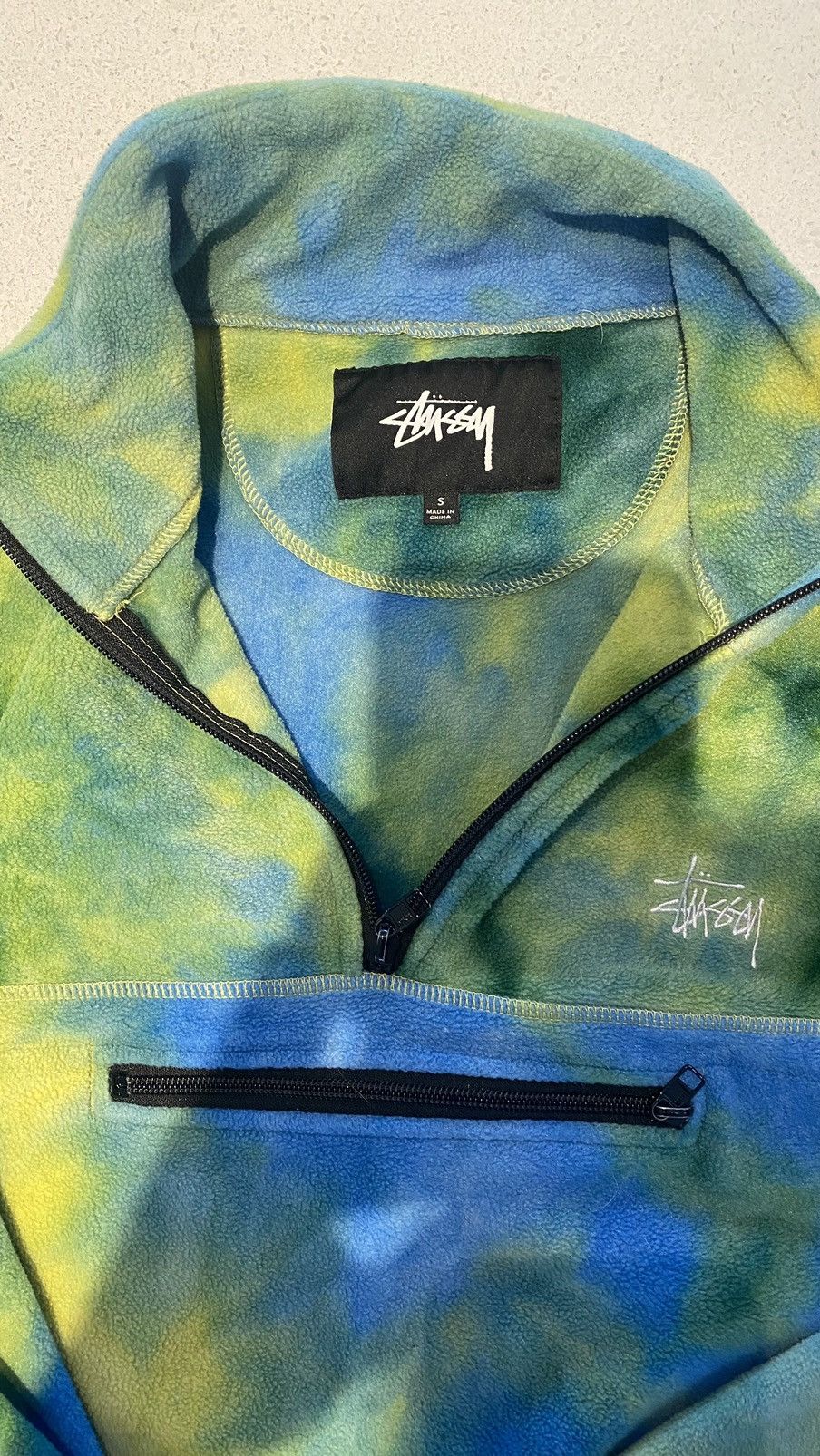 Stussy Stussy mock neck quarter zip fleece Size US S / EU 44-46 / 1 - 3 Thumbnail