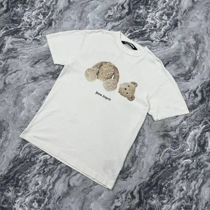 Palm Angels Palm Angels Bear Classic Tee Size S White Size US S / EU 44-46 / 1 - 1 Thumbnail