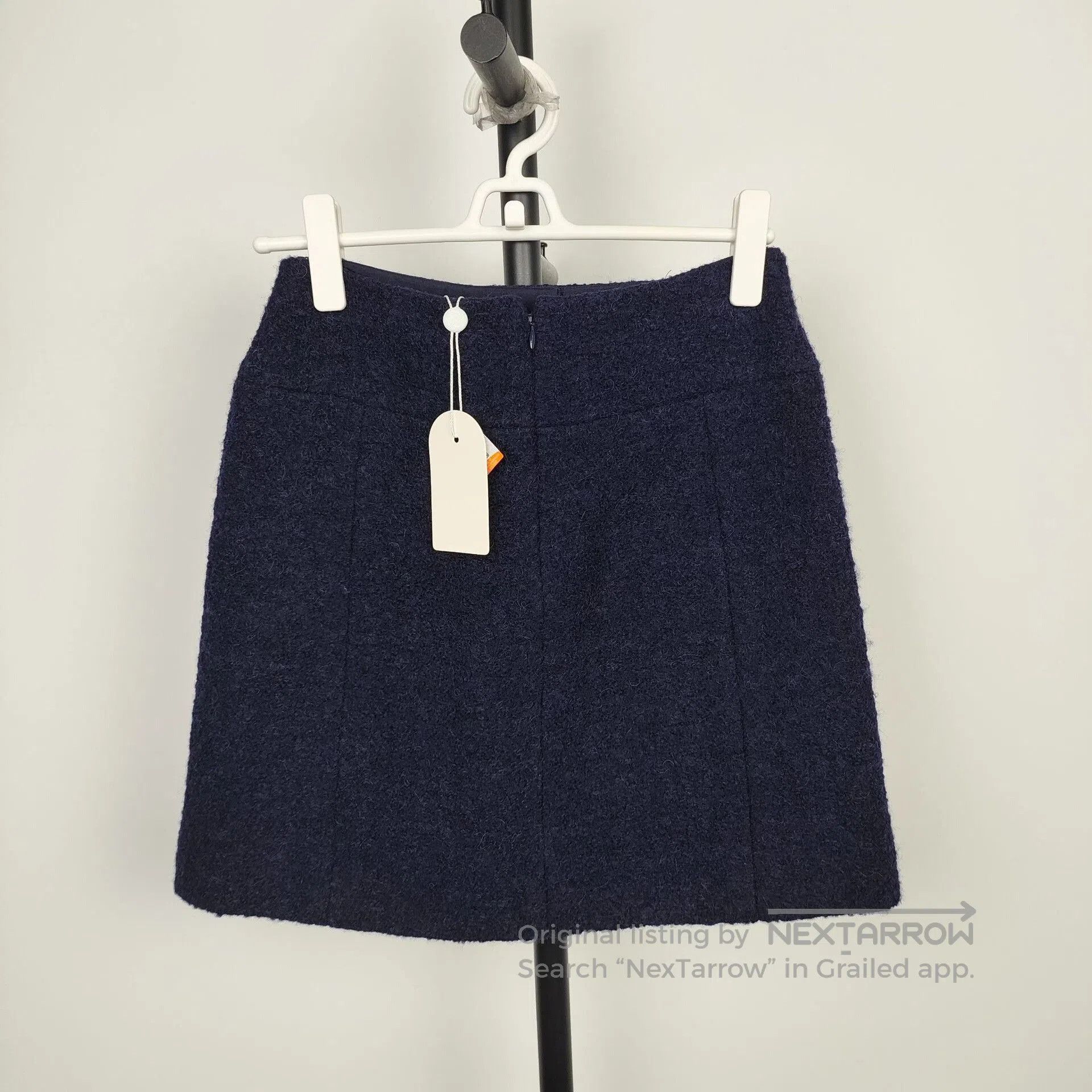 Chanel Chanel Salzburg Black Wool Skirt Size 34. Size 33" - 2 Thumbnail