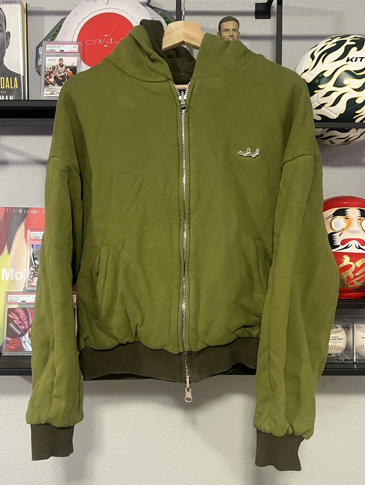 Other Deputy Department 1000 GSM Zipper Hoodie Green Size US M / EU 48-50 / 2 - 1 Thumbnail