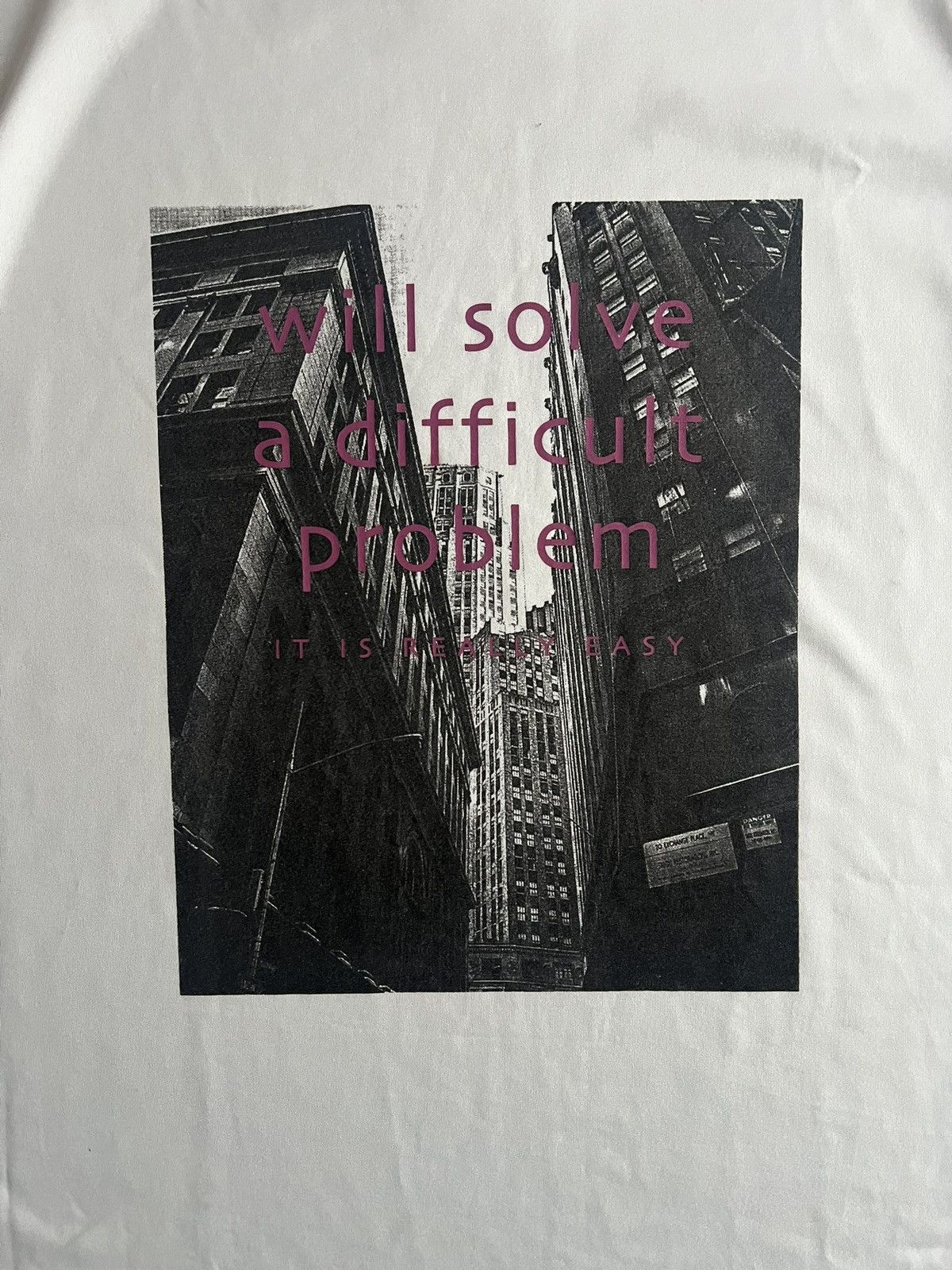 Japanese Brand Thruxton “Will I Solve A Different Problem” Tee Size US L / EU 52-54 / 3 - 2 Thumbnail