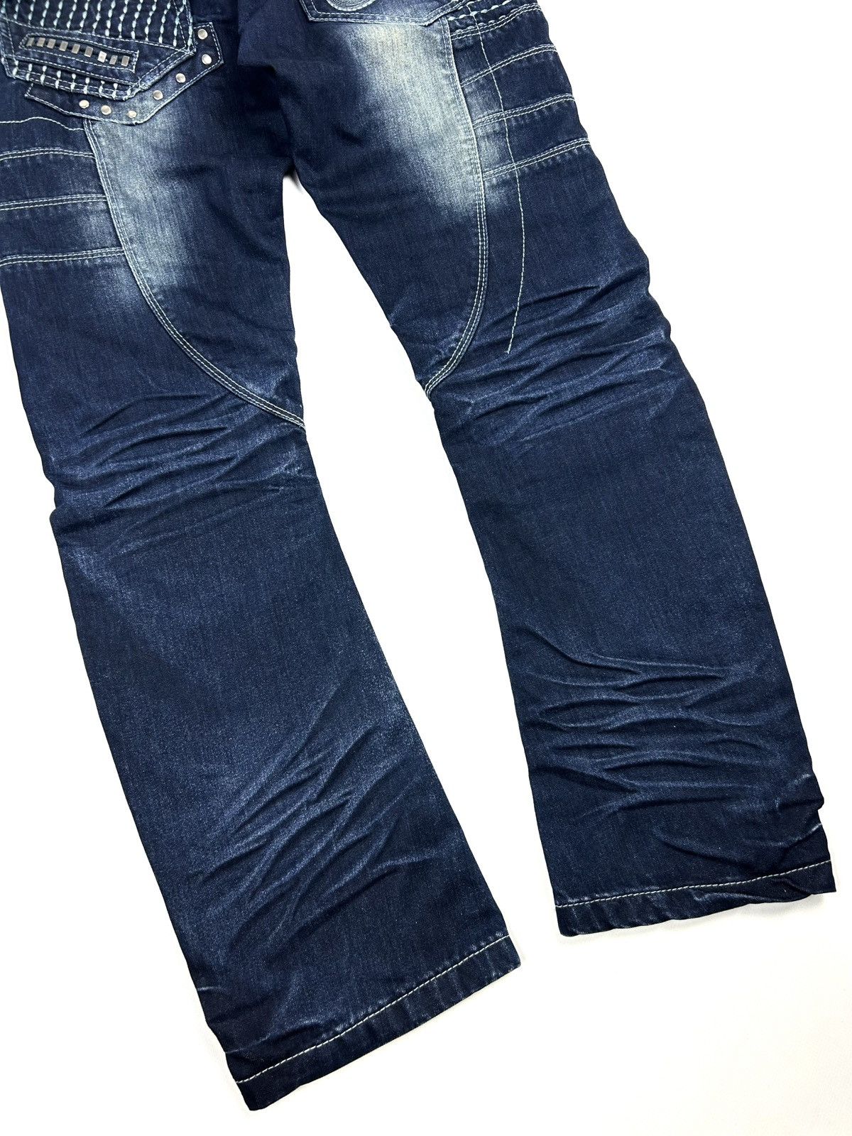 Japanese Brand J RAG Japanese Navy Multi-Pocket Denim Pants Limited Edition Size US 30 / EU 46 - 4 Thumbnail
