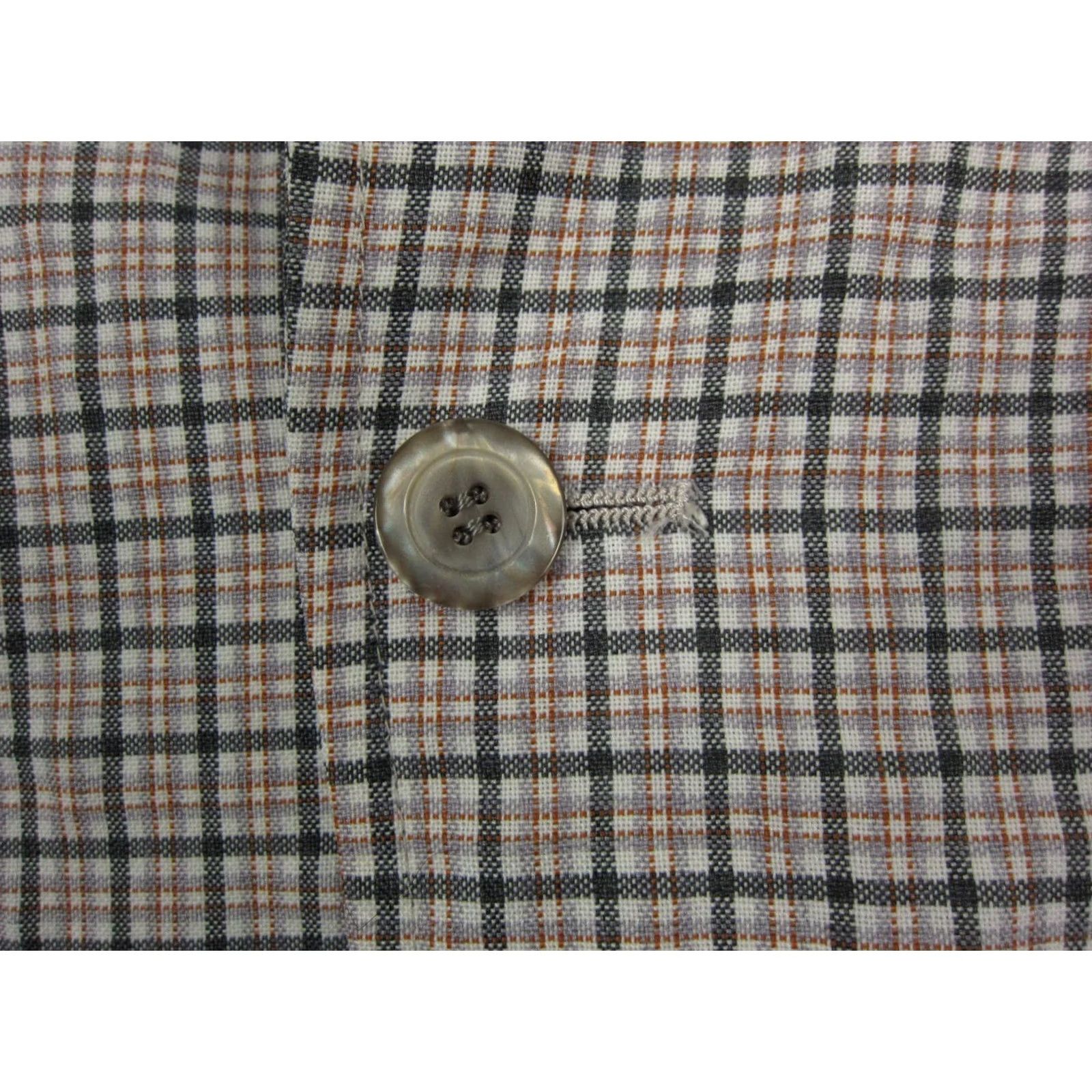 Vintage Vintage Palm Beach Blazer Mens 42 Gray Plaid Tuxedo Coat Two-Button 80s 90s Shirt Mens Size 42R - 5 Thumbnail
