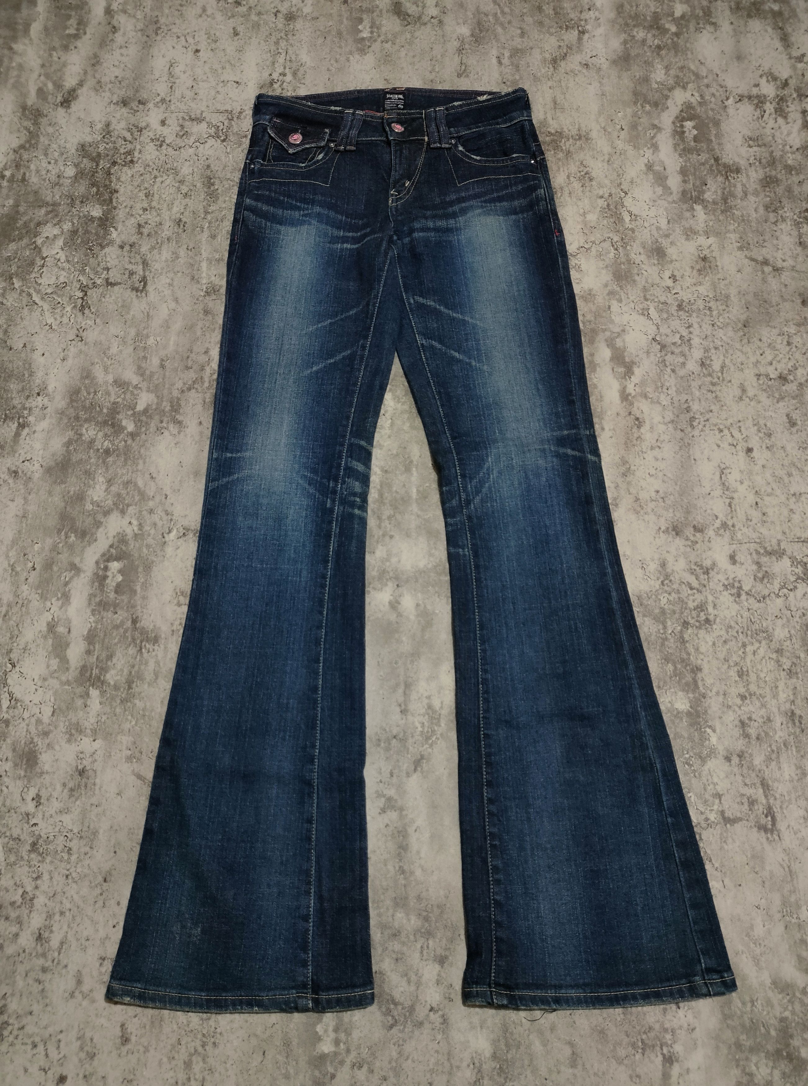 Tornado Mart Something Edwin Comme Ca Models Flare Jeans Size 29" - 3 Thumbnail