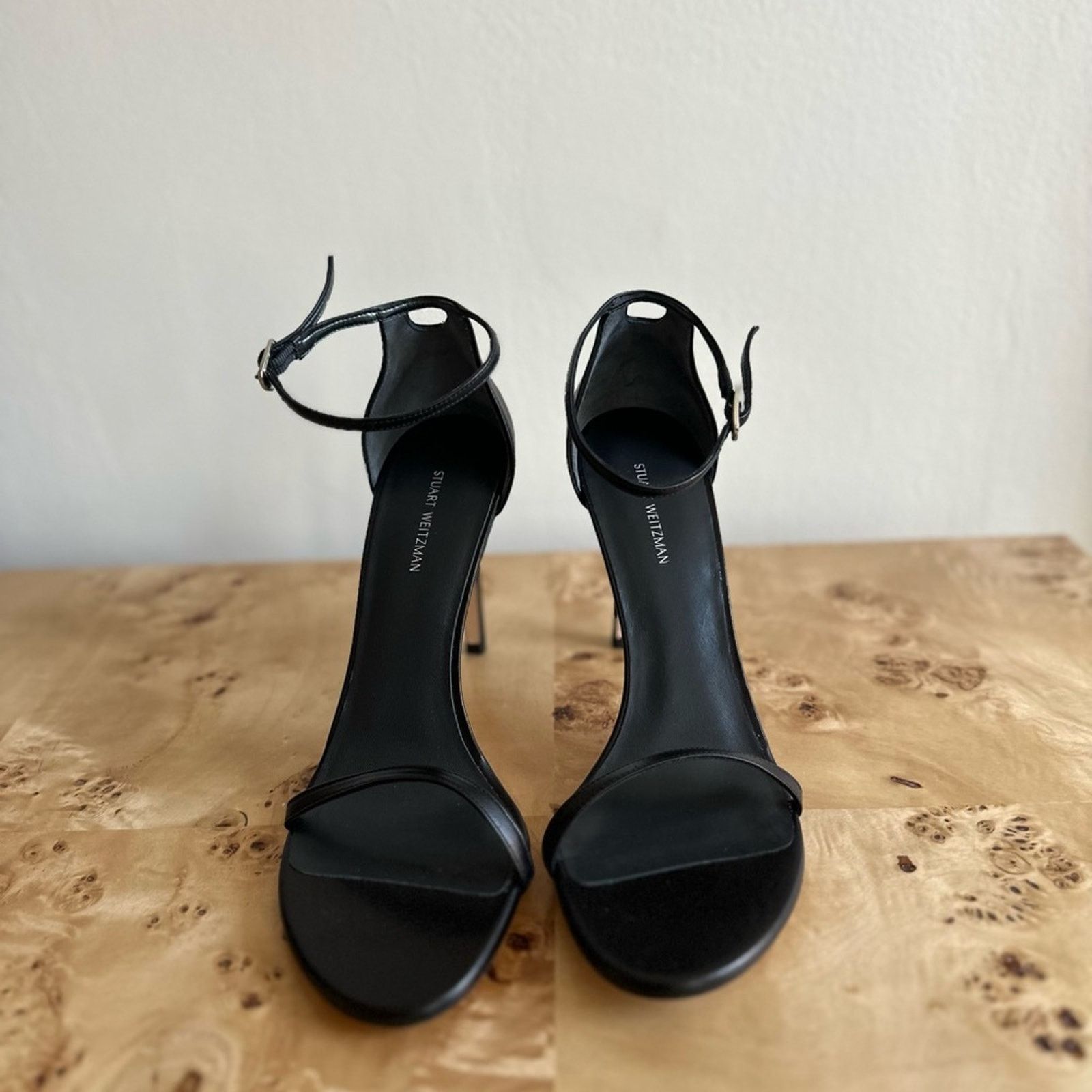 Stuart Weitzman Stuart Weitzman Nudistsong Black Heeled Sandals - 9.5 M Size US 9.5 / IT 39.5 - 5 Thumbnail