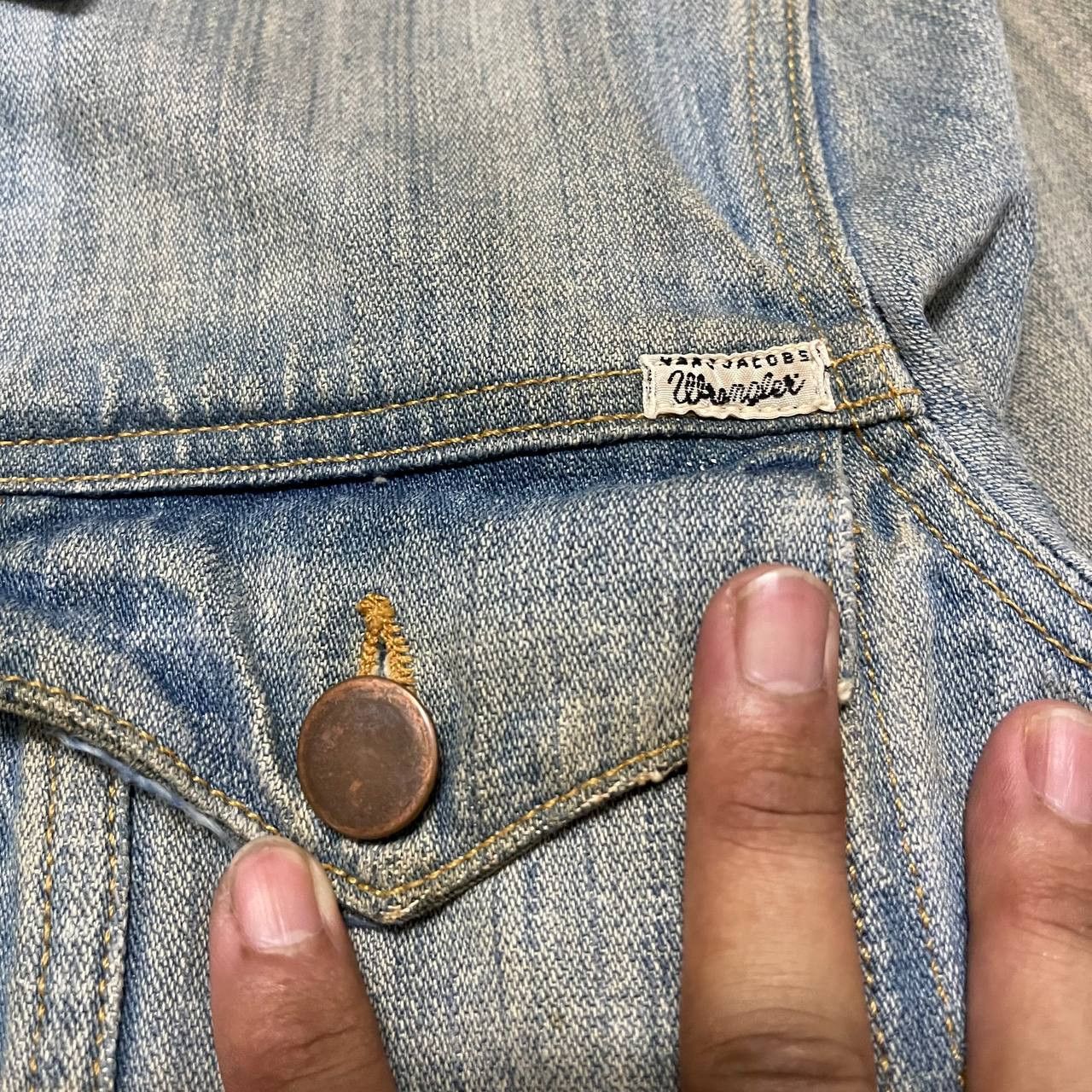 Wrangler Marc Jacobs x Wrangler Denim Jacket Type 2 Size US S / EU 44-46 / 1 - 5 Thumbnail