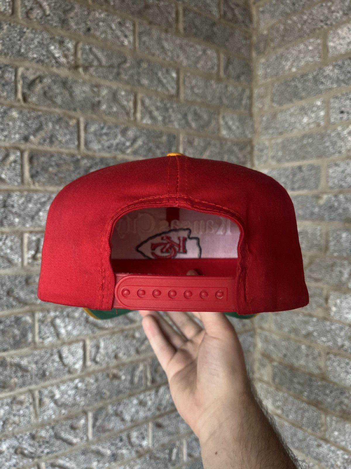 Sports Specialties × Vintage Vintage NFL Kansas City Chiefs SnapBack Hat Size ONE SIZE - 3 Thumbnail