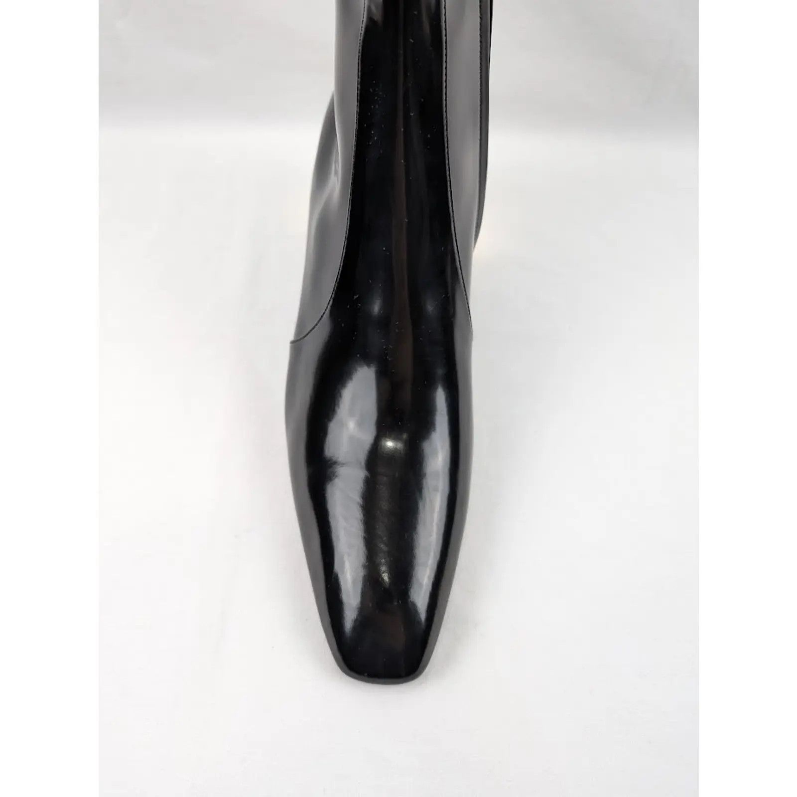 Saint Laurent Paris o1rshd1 Q:2 / XIV 70 Zipped Boots in Nero Size US 12 / EU 45 - 5 Thumbnail