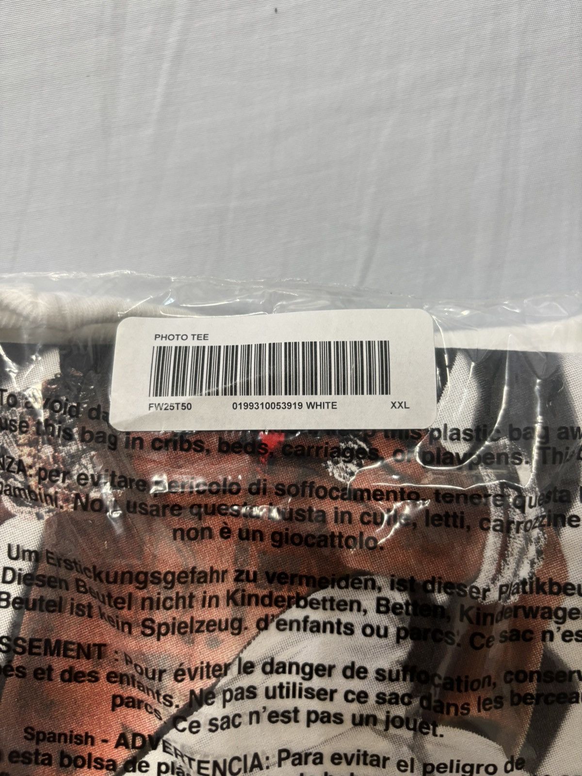 Supreme Supreme Playboi Carti Tee White XXL IN HAND!!! Size US XXL / EU 58 / 5 - 2 Thumbnail