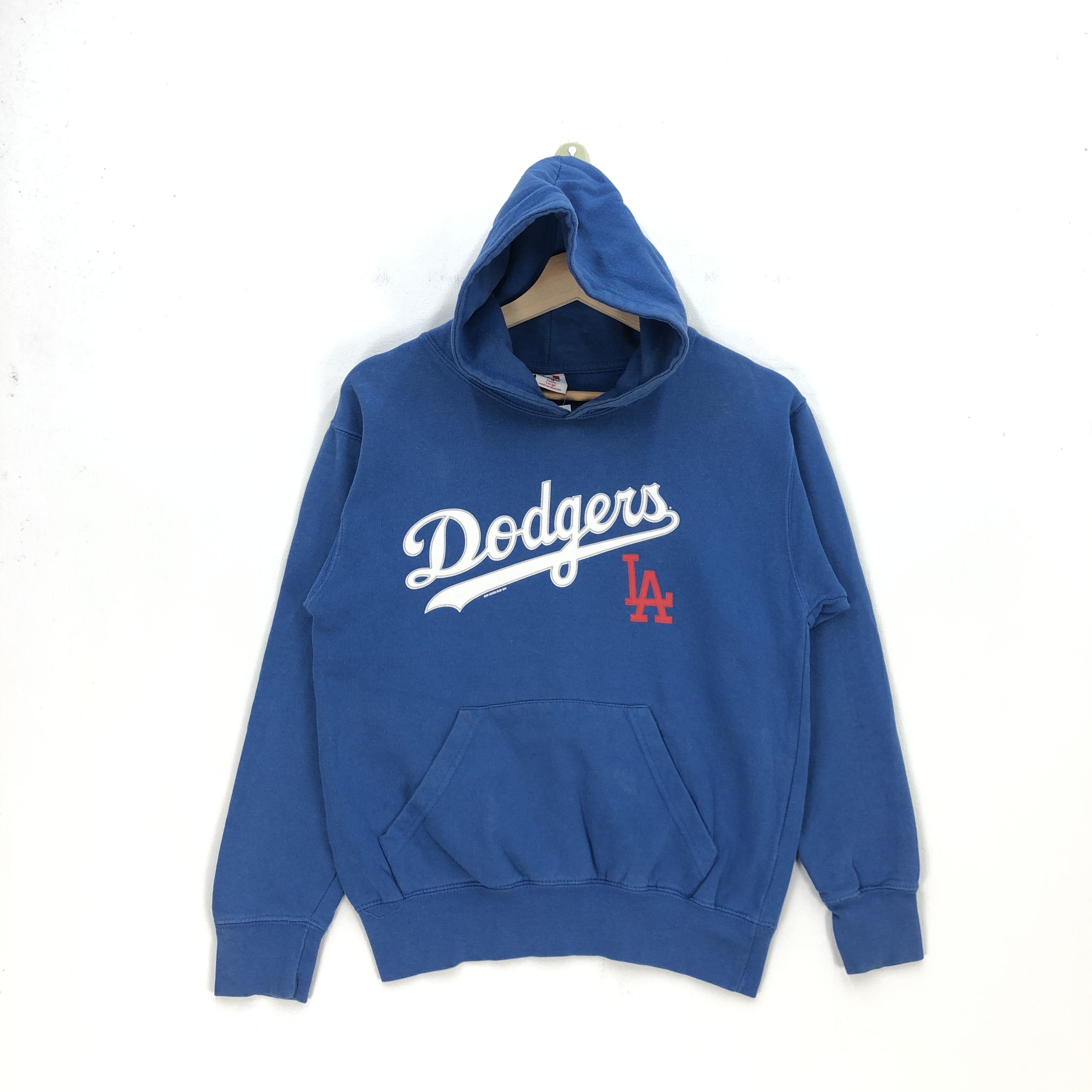 MLB × Vintage Y2K LA Dodgers Hoodie Sweatshirt MLBP LA Dodgers Sweater Size S / US 4 / IT 40 - 1 Thumbnail