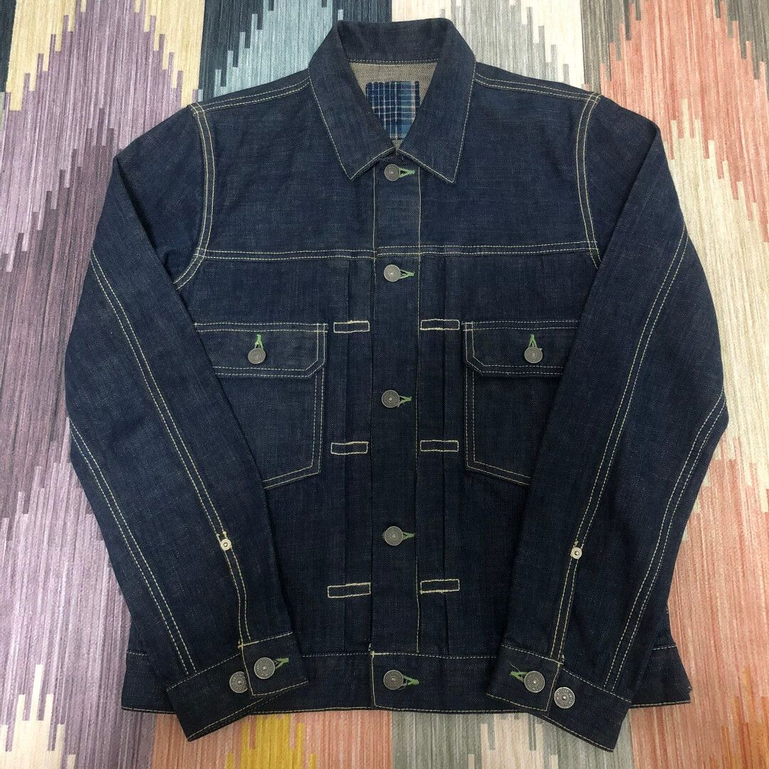 Visvim visvim 101 ICT Denim Jacket Natural Dyed OG Size 1 Size US S / EU 44-46 / 1 - 1 Thumbnail