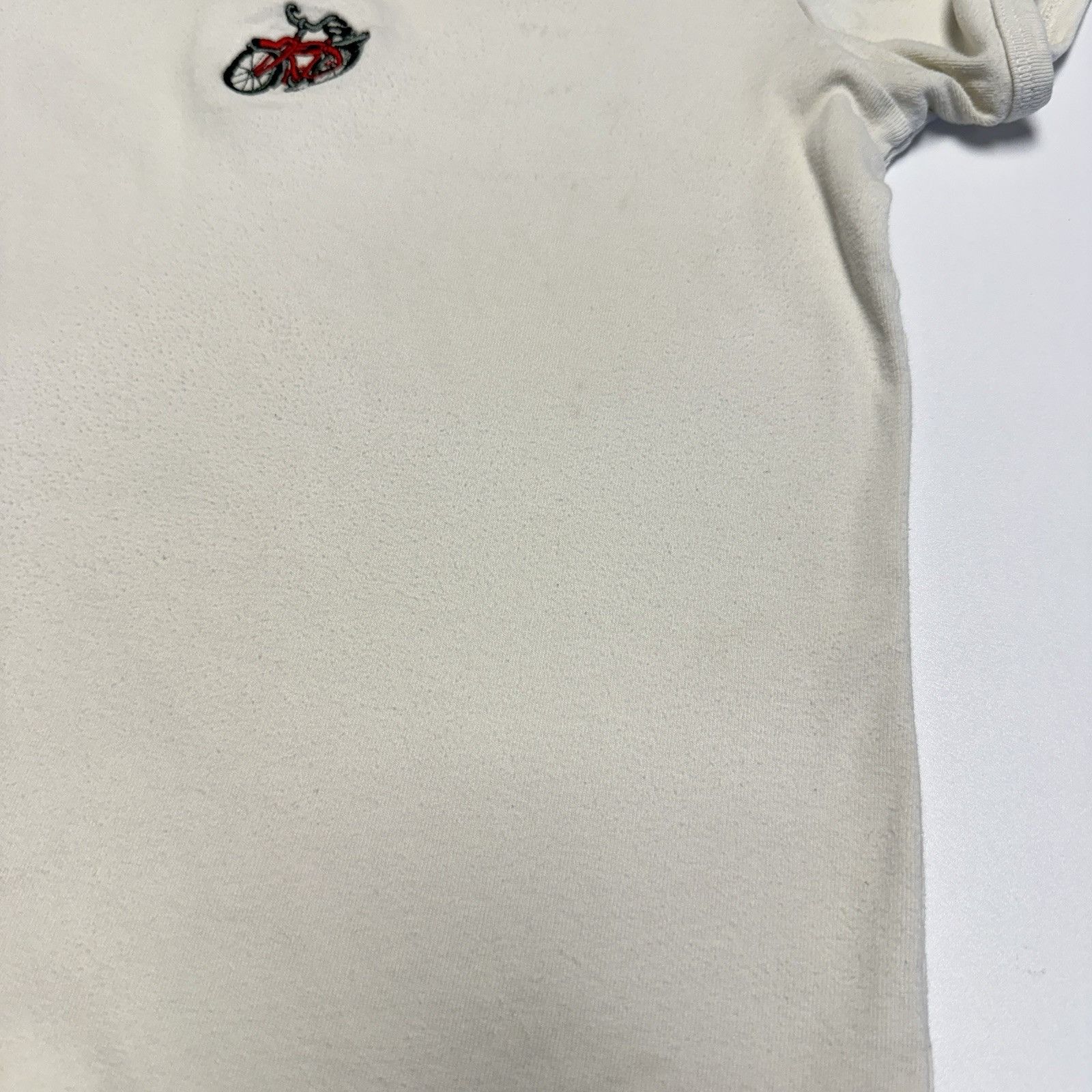 Vintage Vintage Y2K Bicycle Embroidered Womens Shirt White Size L Size L / US 10 / IT 46 - 6 Thumbnail