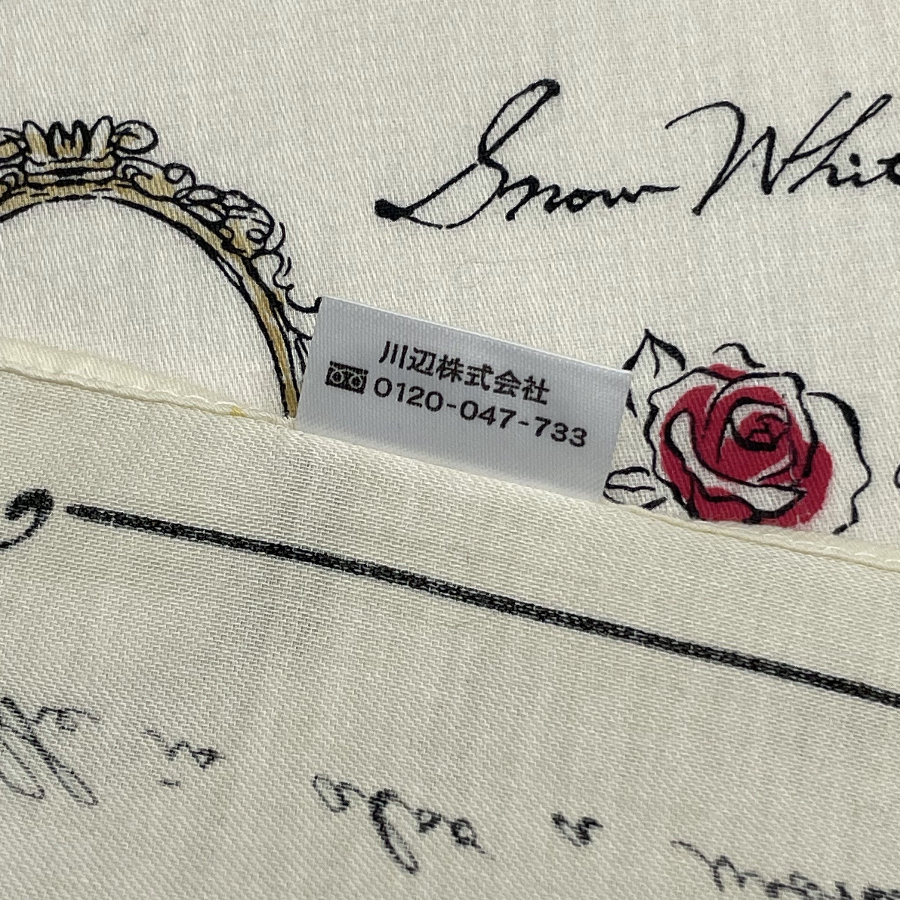 Disney × Vintage Vintage Snow White Handkerchief / Bandana - 4334 Size ONE SIZE - 4 Thumbnail