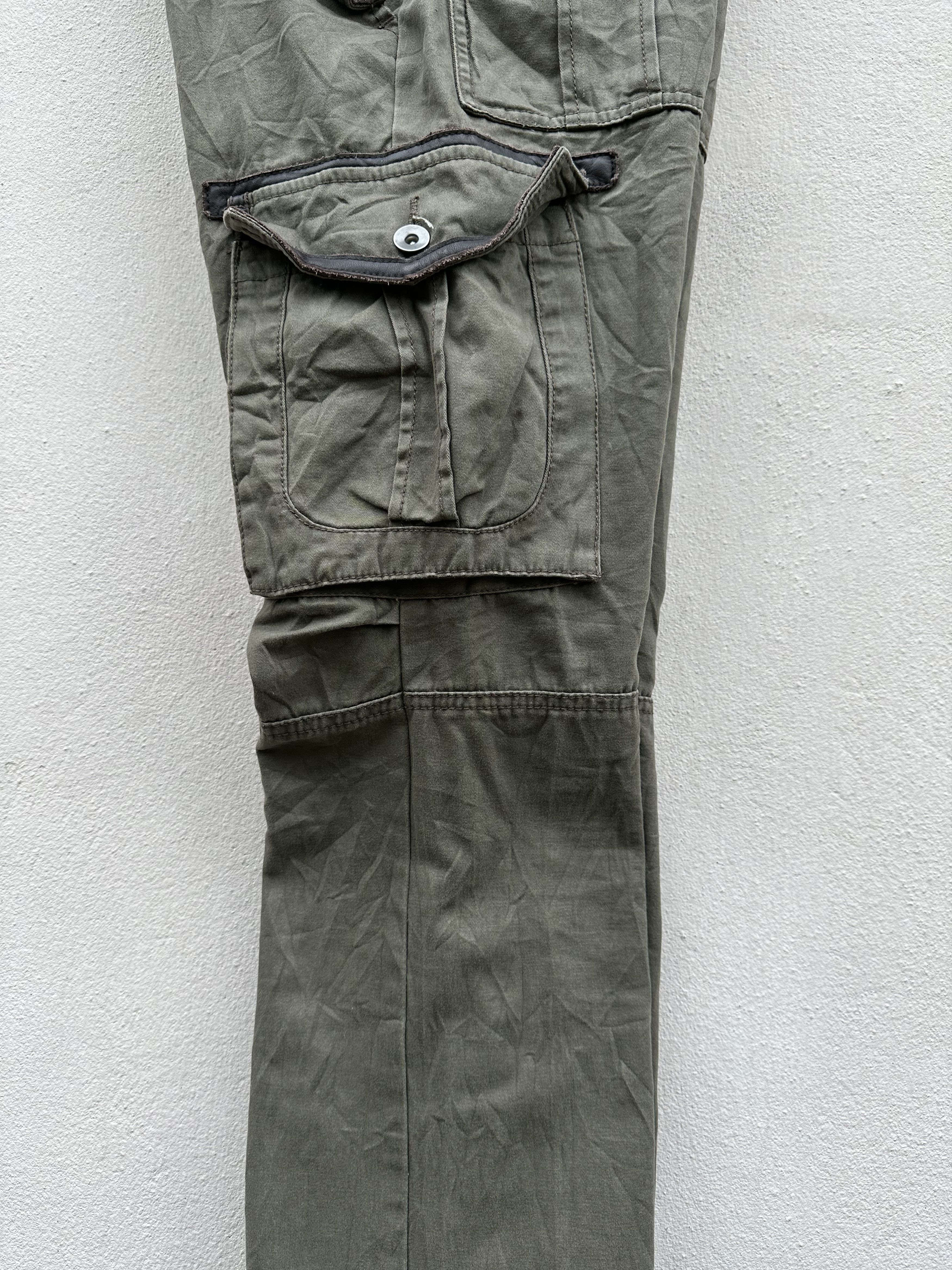 JACKROSE Japanese Brand JackRose Distressed Cargo Trouser Pant Size US 31 - 24 Thumbnail