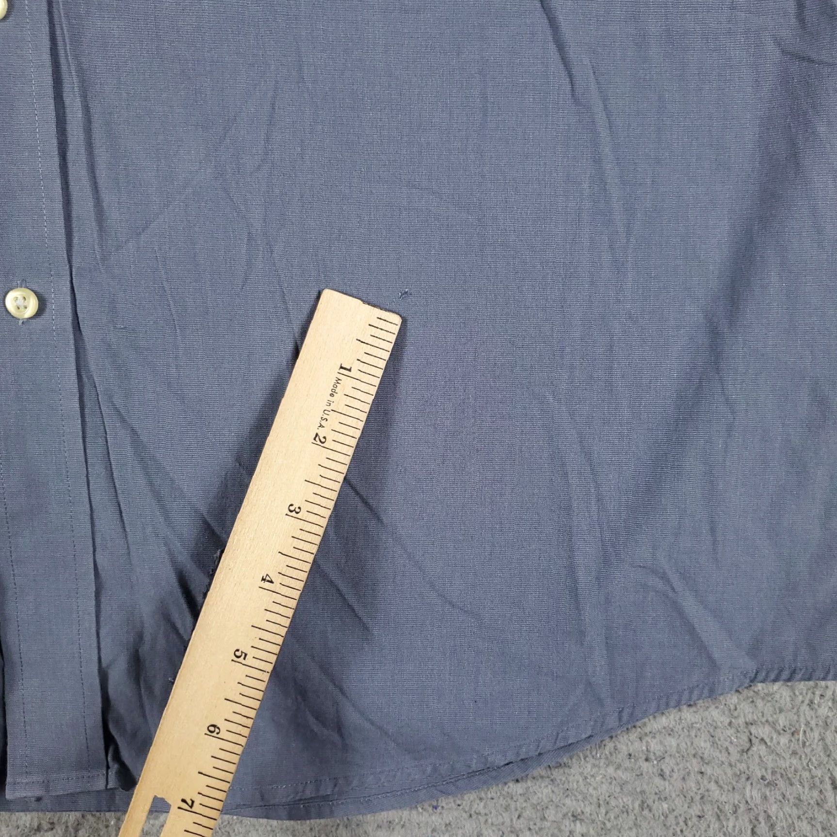 Tommy Hilfiger Tommy Hilfiger Shirt Mens Medium Blue Button-Up Long Sleeve Casual Classic Non-Iron" Size US M / EU 48-50 / 2 - 3 Thumbnail
