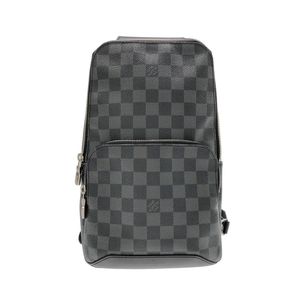 Louis Vuitton Louis Vuitton Louis Vuitton Avenue Sling Bag Damier Graphite Shoulder Bag Textile Shoulder Bag N41719 DUTY FREE for USA Size ONE SIZE - 1 Thumbnail